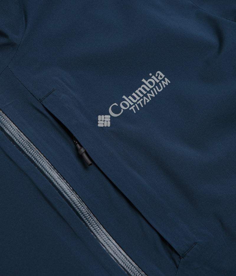 Columbia Ampli-Dry II Shell Jacket - Stunning Collegiate Navy