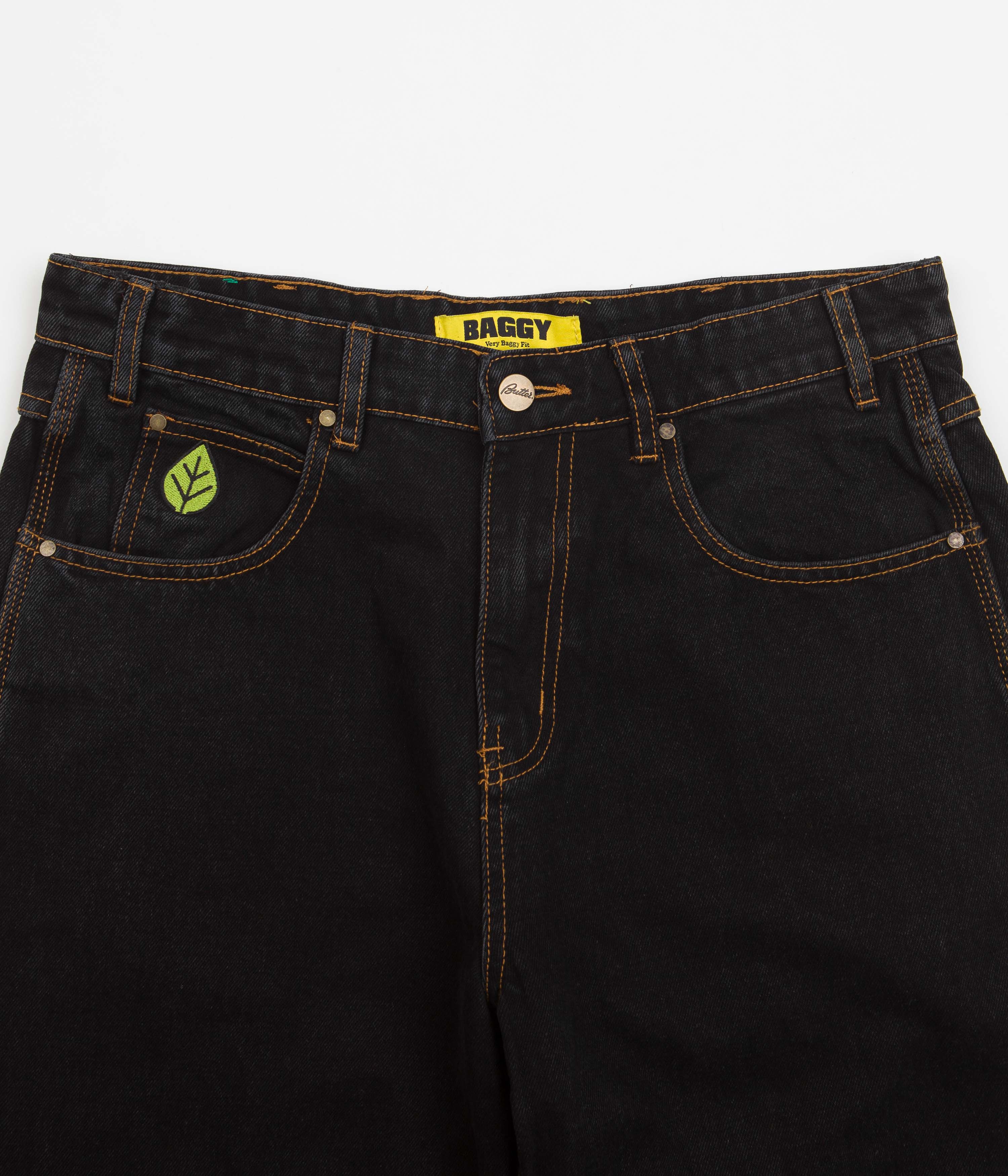Butter Goods Weathergear Heavyweight Black Jeans - A Skater's Dream