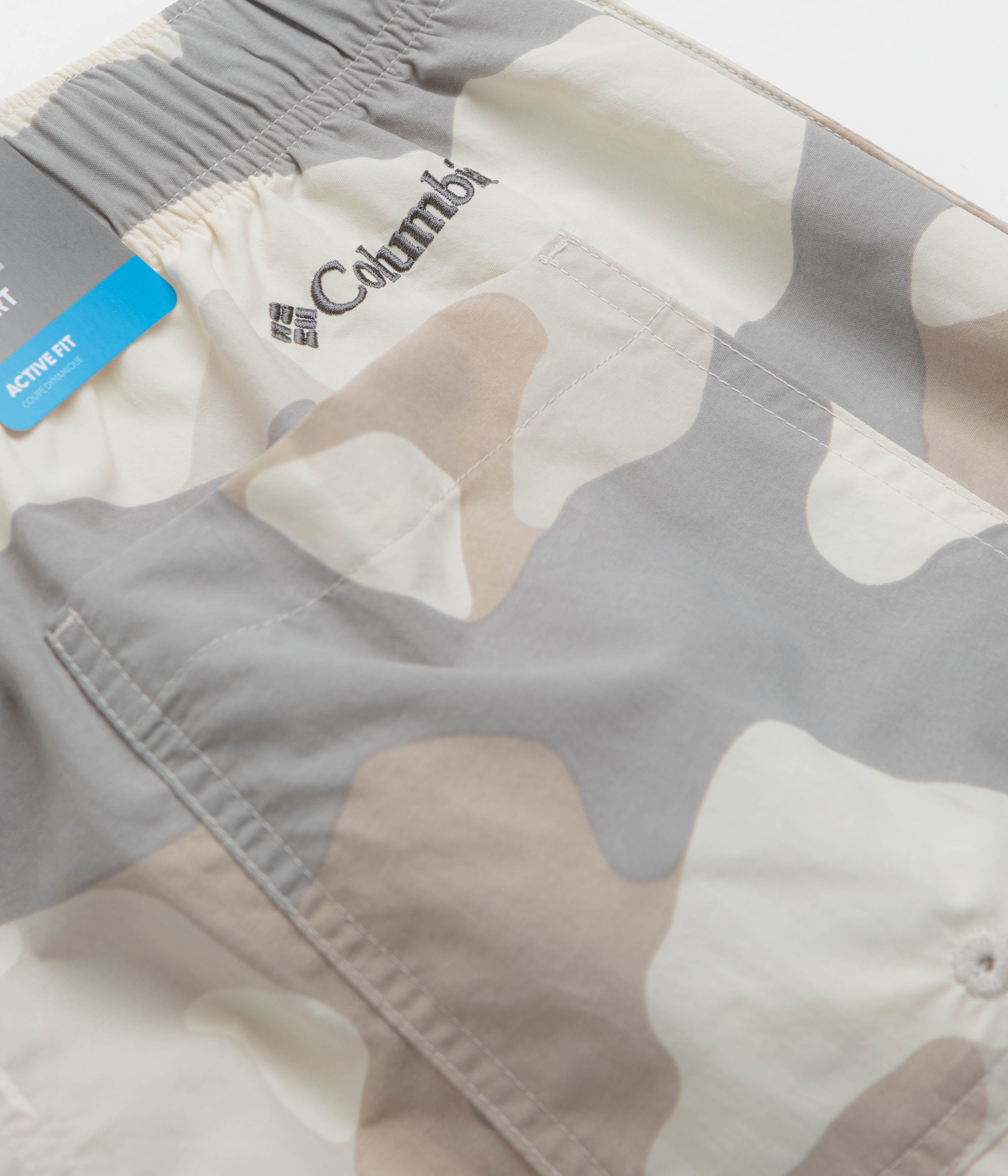 Columbia Mountaindale River Shorts - Stunning Dove Mod Camo