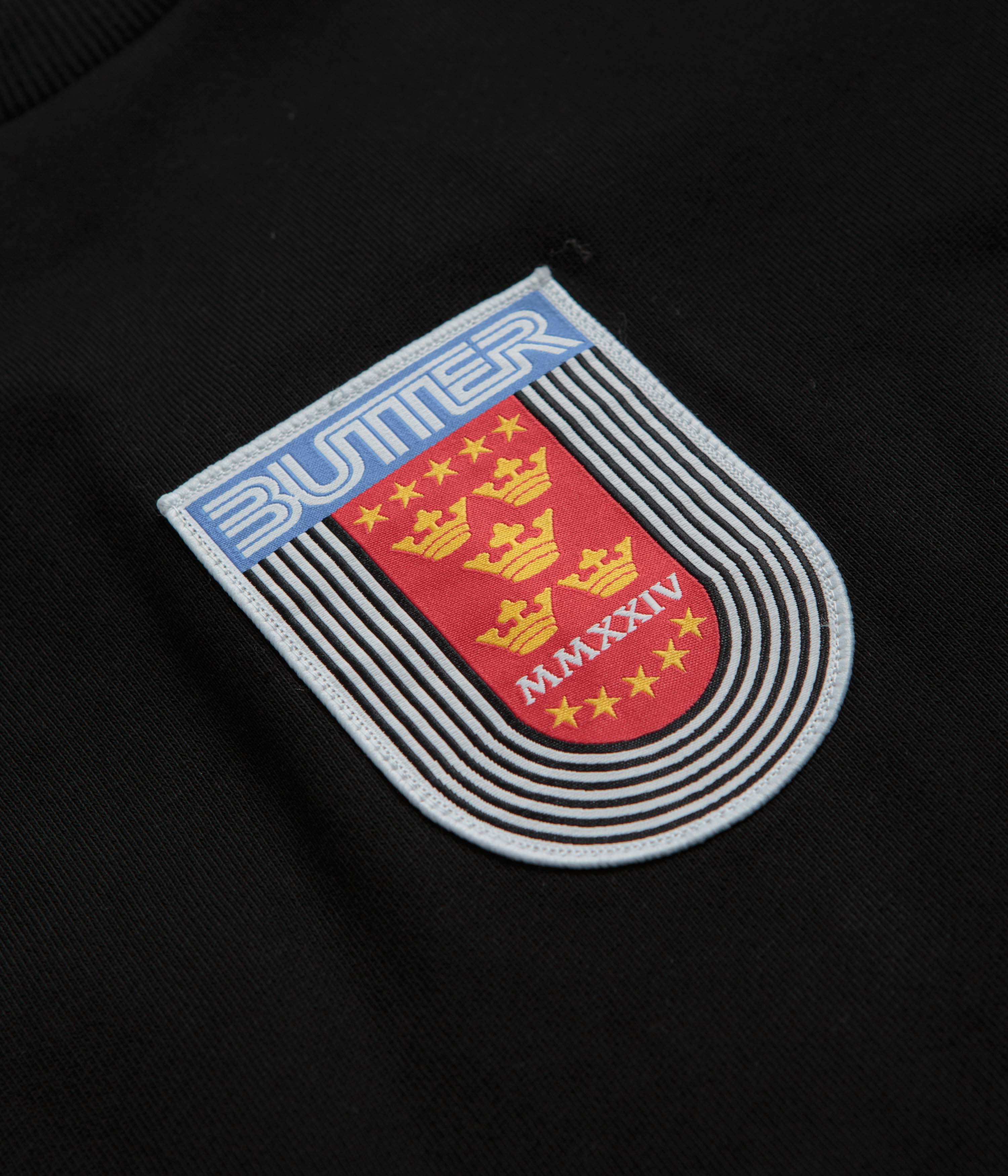 Butter Goods Crown Crewneck Sweatshirt - Stylish Black Edition