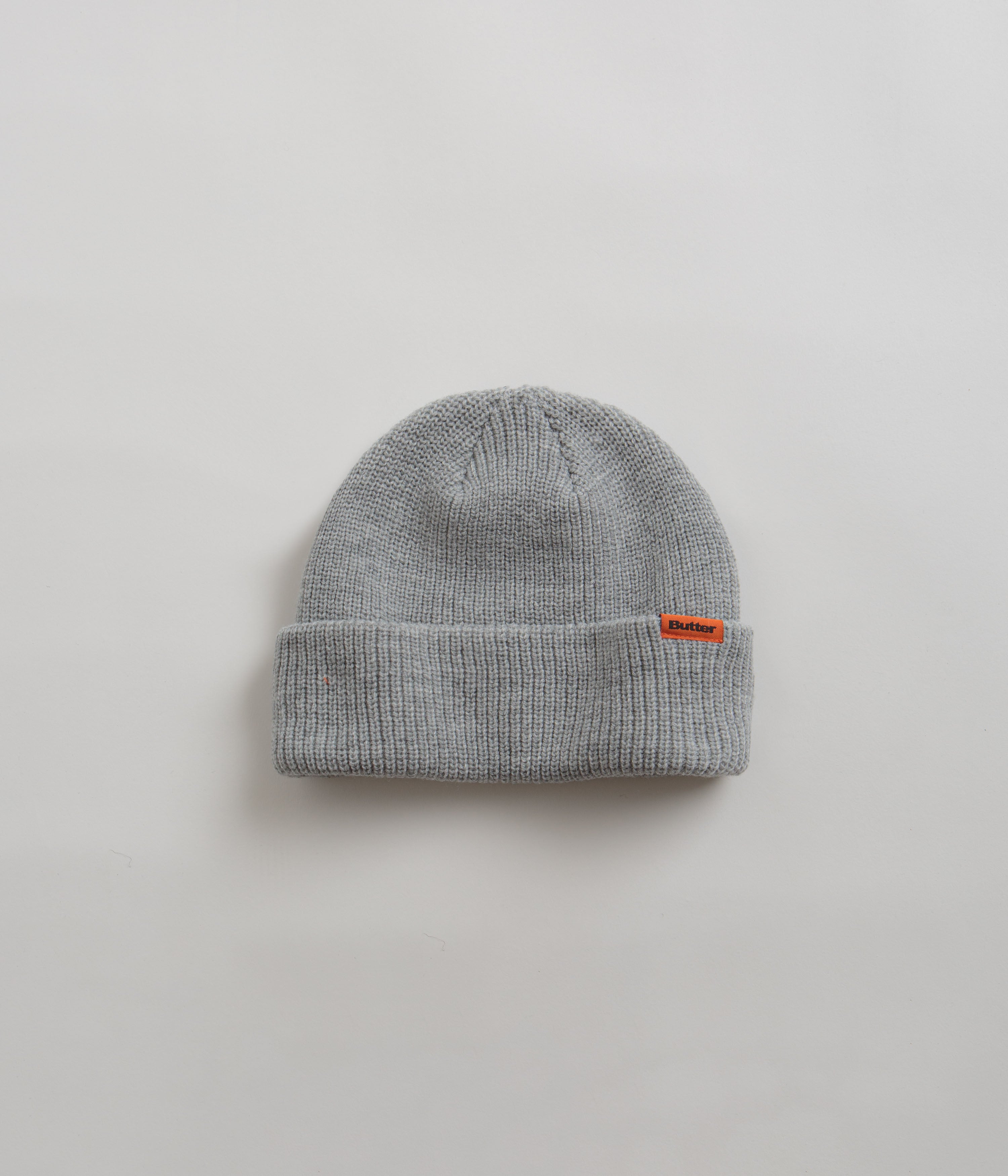 Butter Goods Ash Grey Tall Wharfie Beanie - A Stylish Must-Have