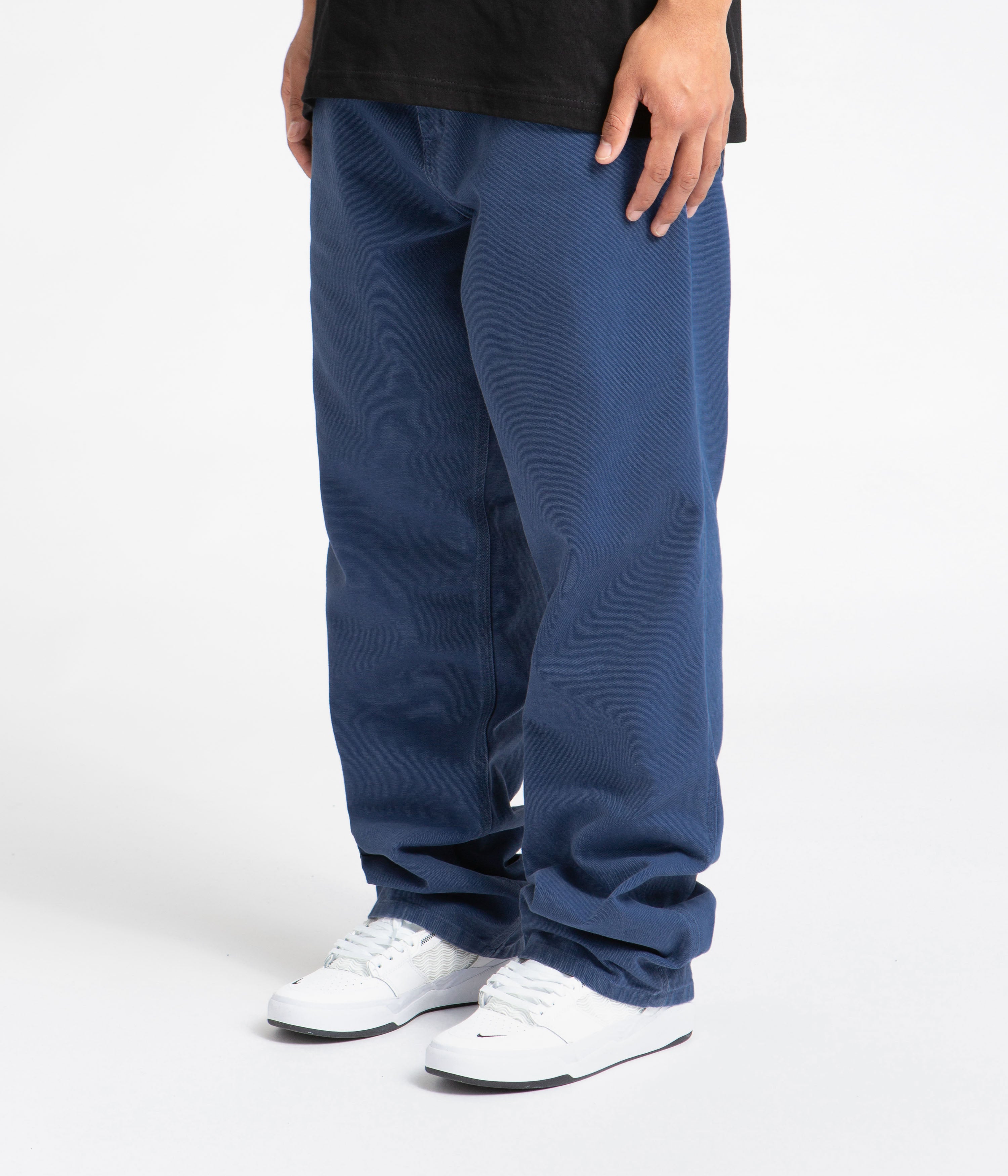 Carhartt x Quartersnacks Blue Simple Pants - A Skate and Workwear Essential