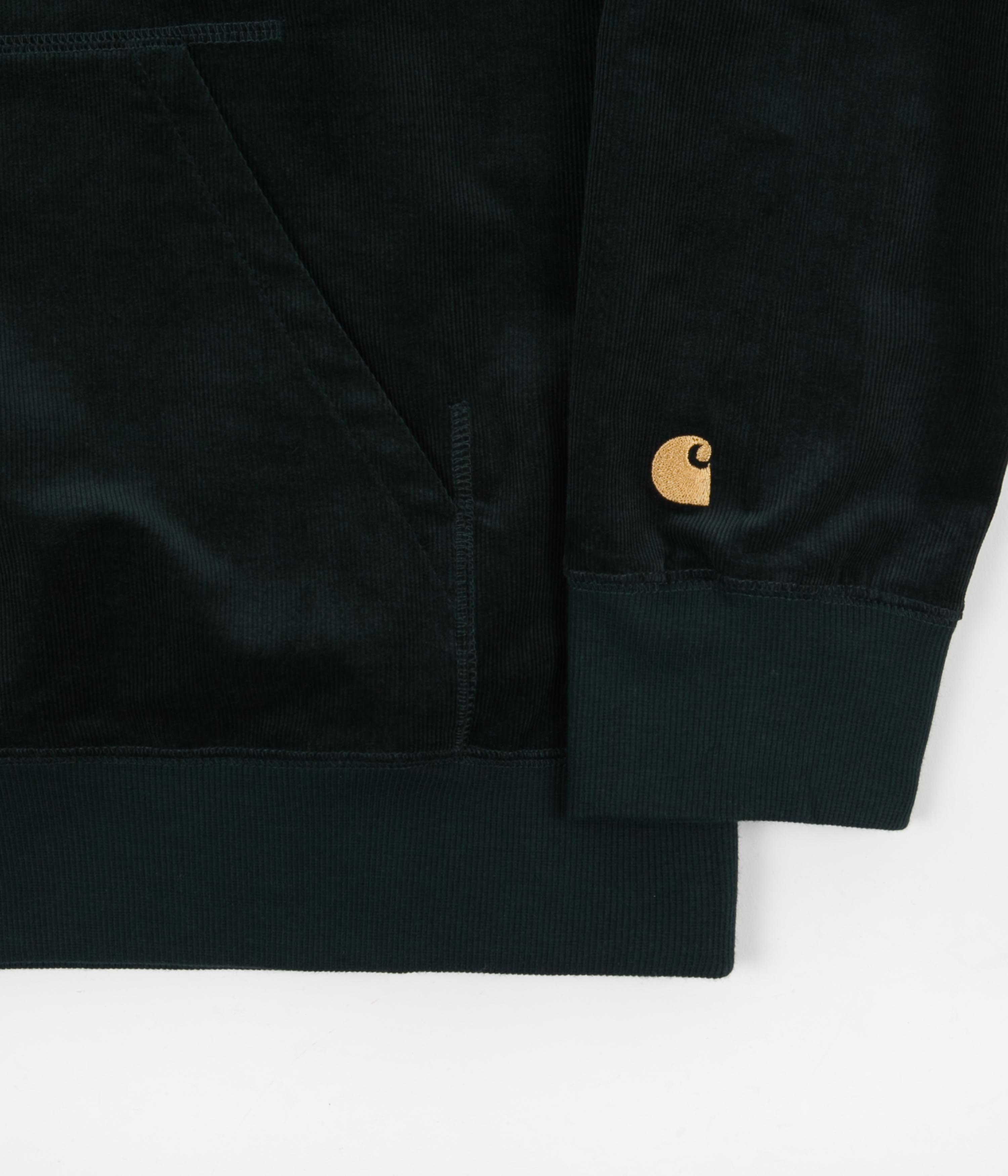 Carhartt Corduroy Hoodie - Frasier Gold: Durable & Stylish!