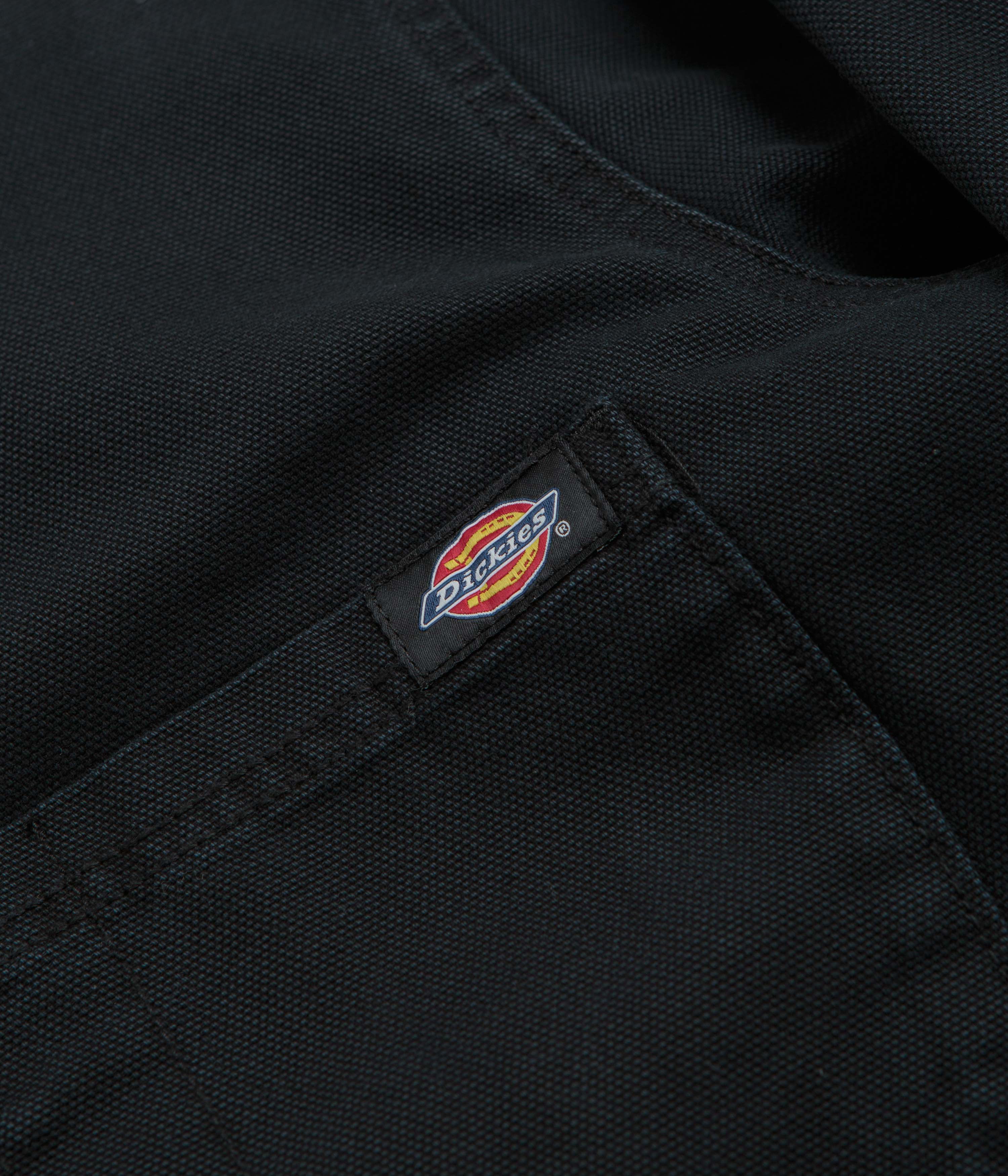 Dickies Black High Pile Fleece Lined Chore Jacket - A Timeless Essential