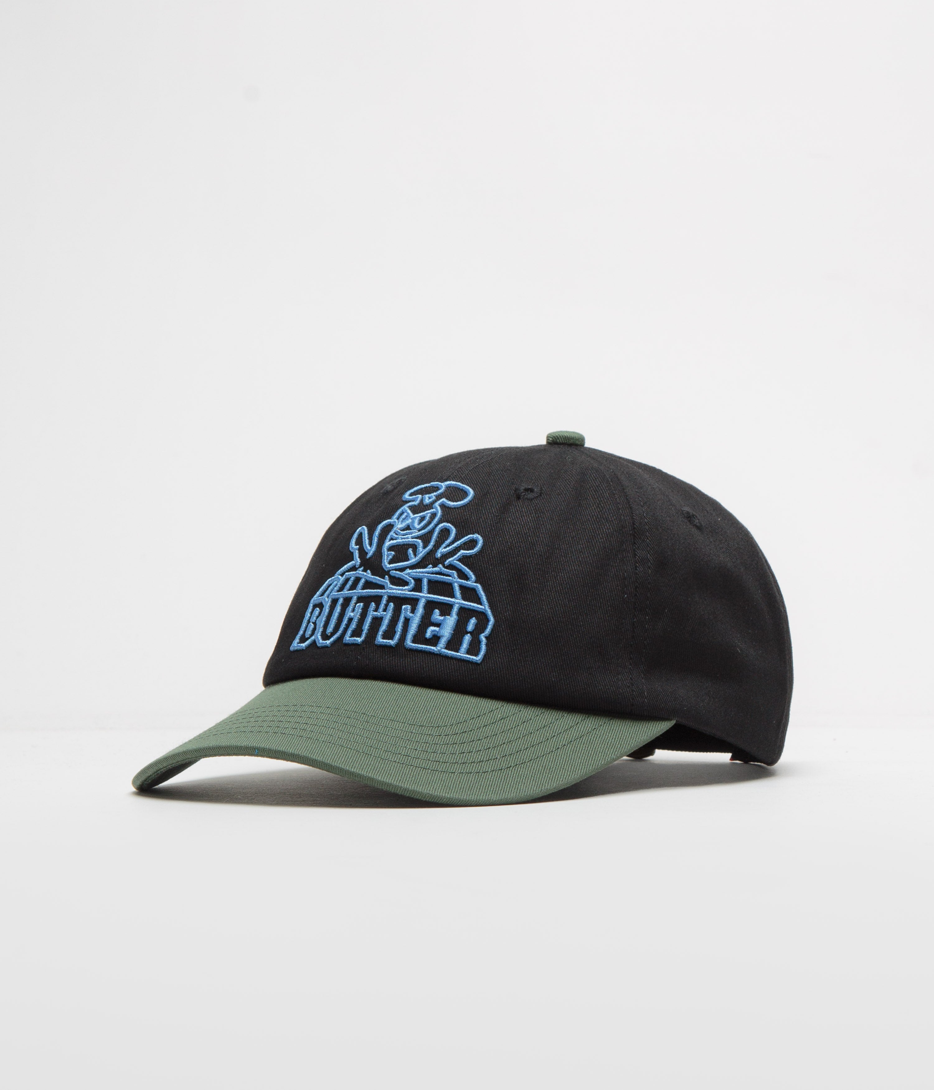Butter Goods Alien Cap - Stunning Black / Sage