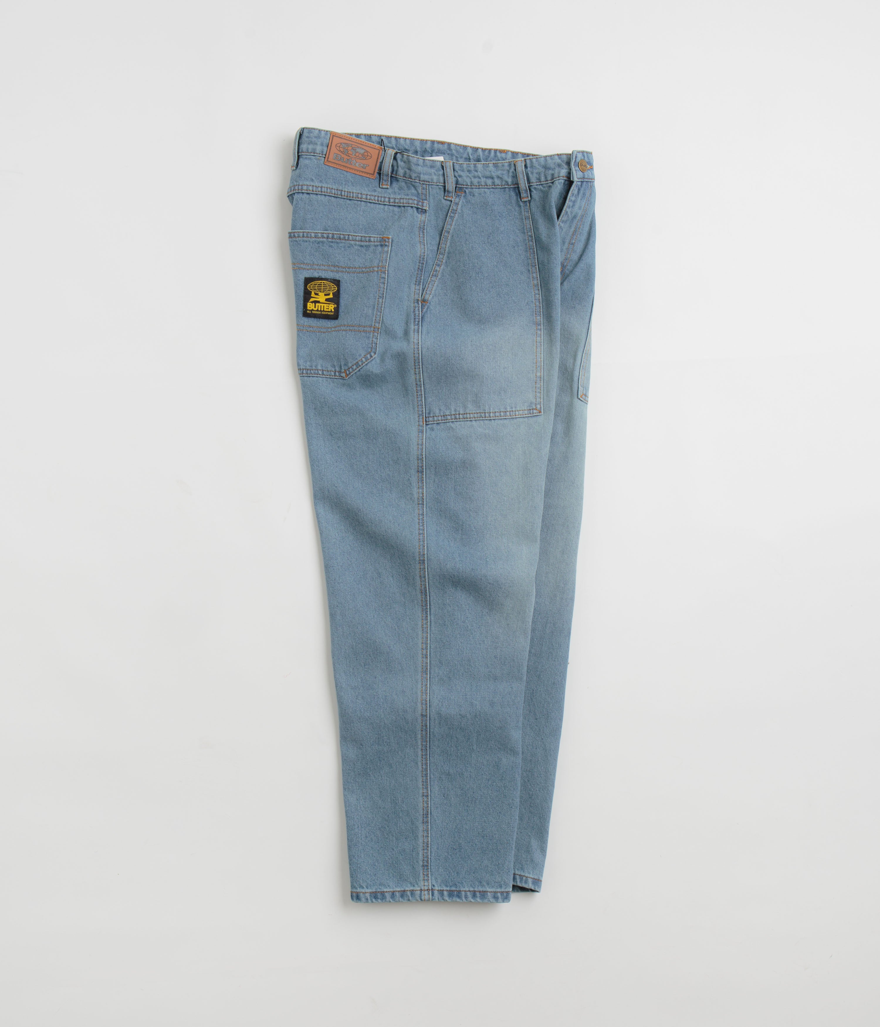 Butter Goods Faded Blue Patch Pocket Jeans - Irresistible Style!