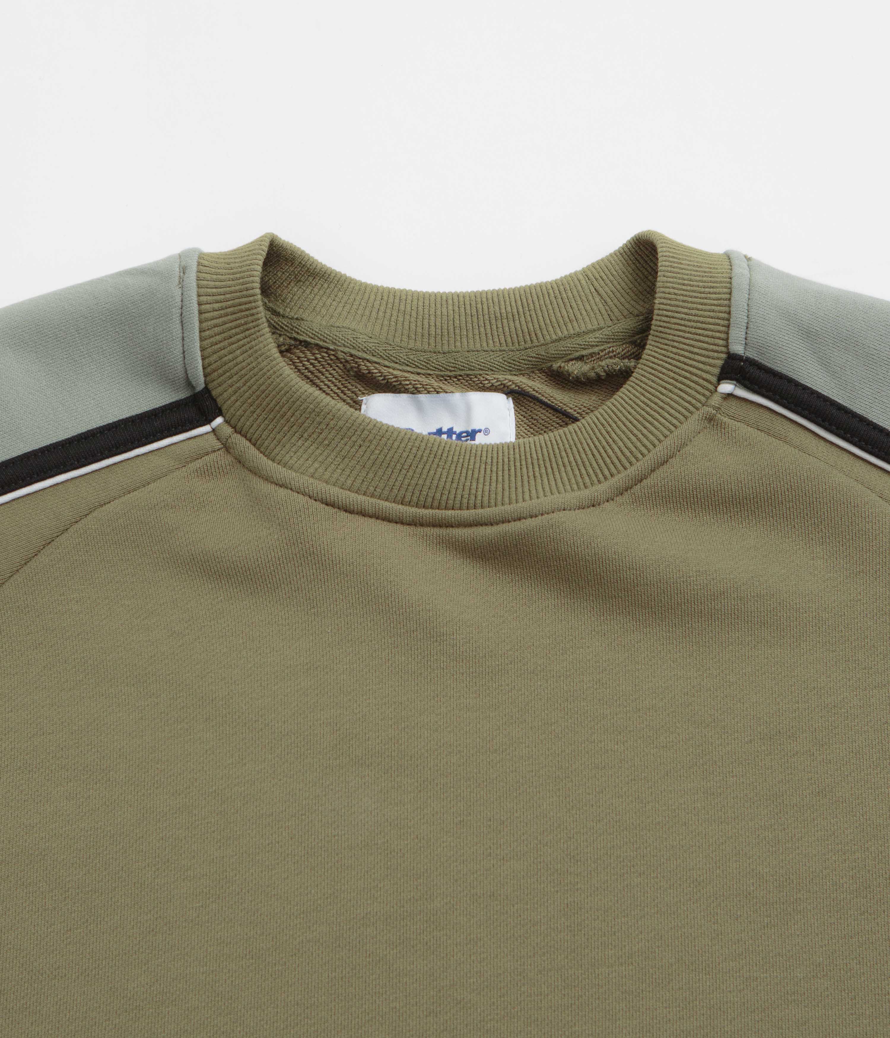 Butter Goods Division Crewneck Sweatshirt - Fatigue: A Stylish Essential