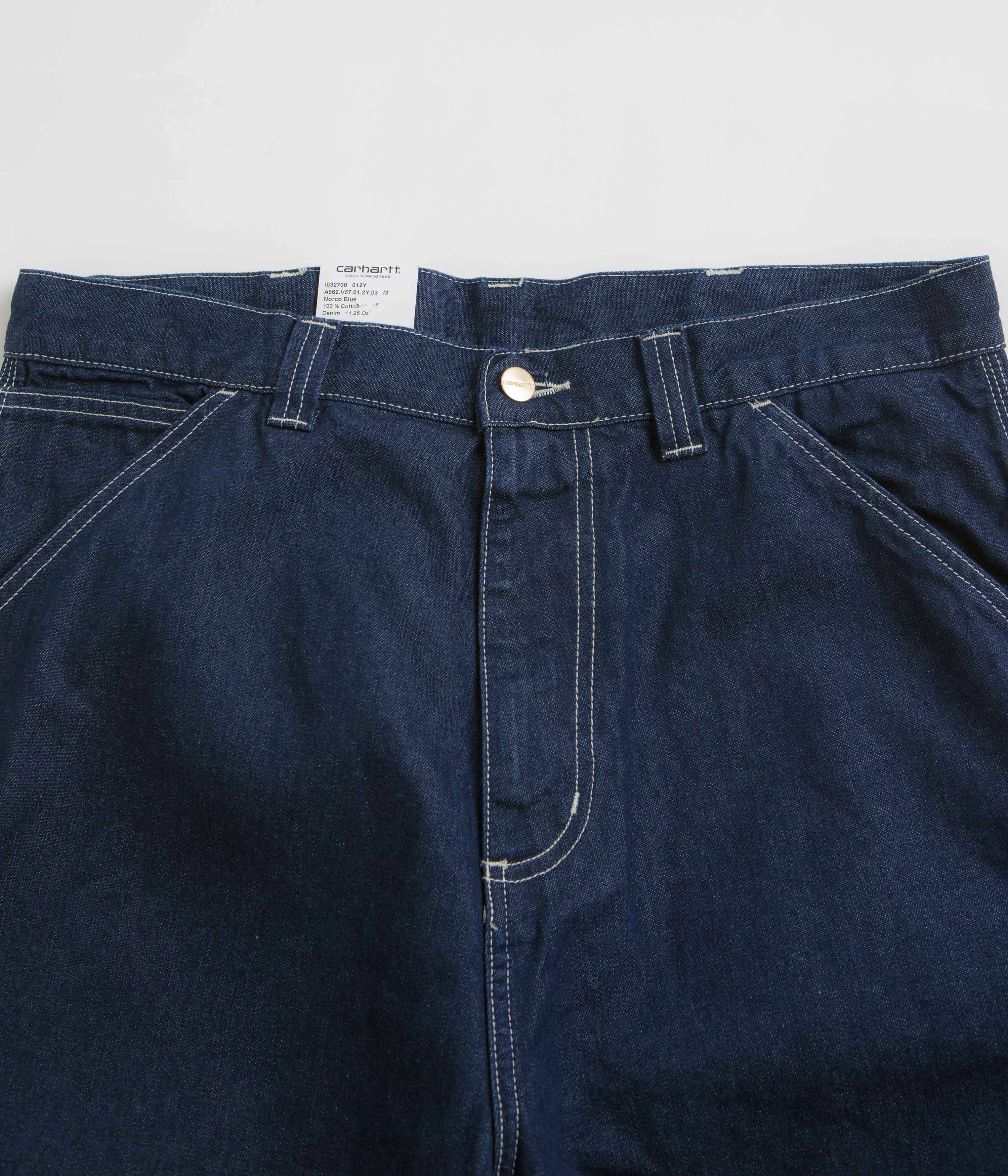 Carhartt OG Single Knee Denim Pants - Stunning One Wash Blue