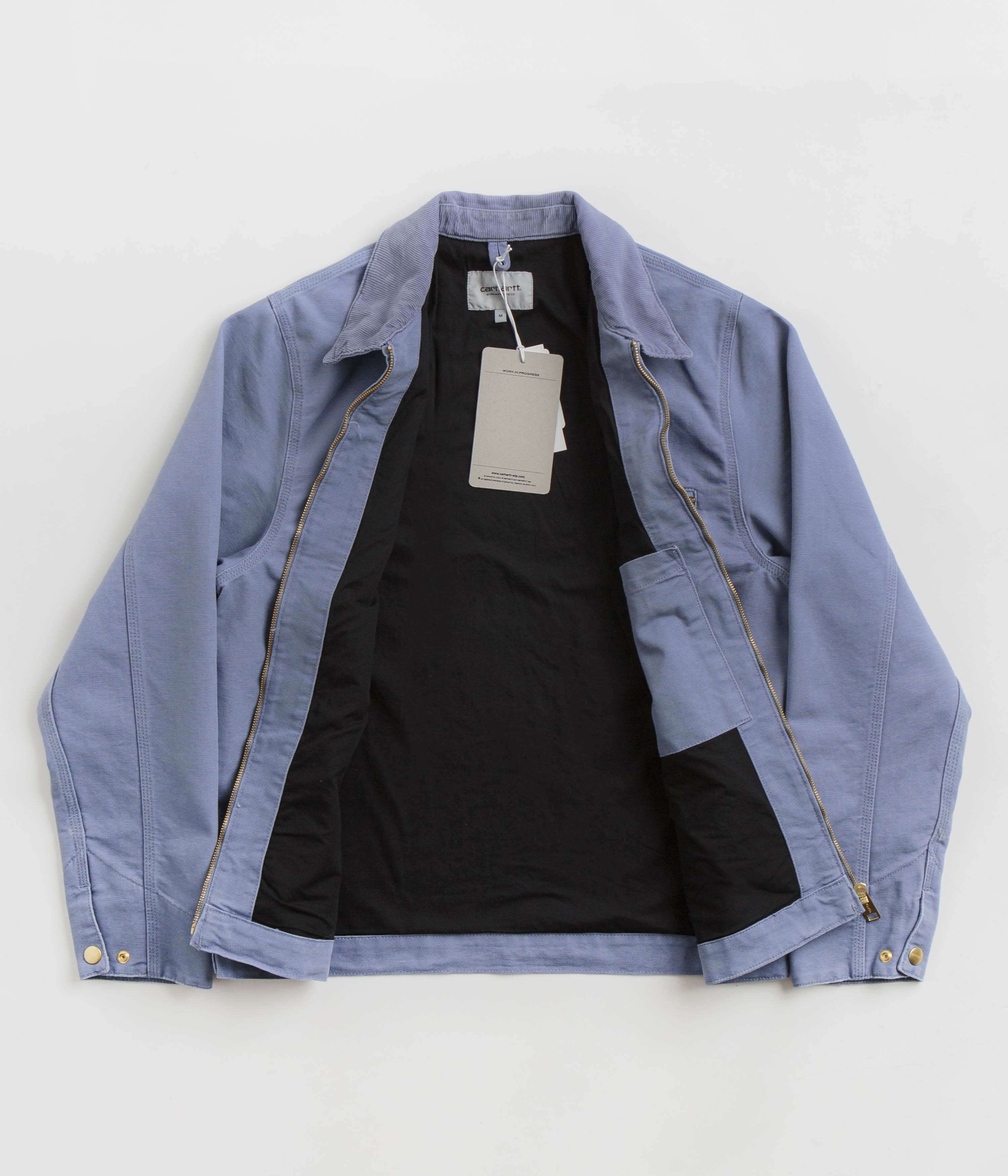 Carhartt Detroit Jacket - Stunning Bay Blue Aged Canvas