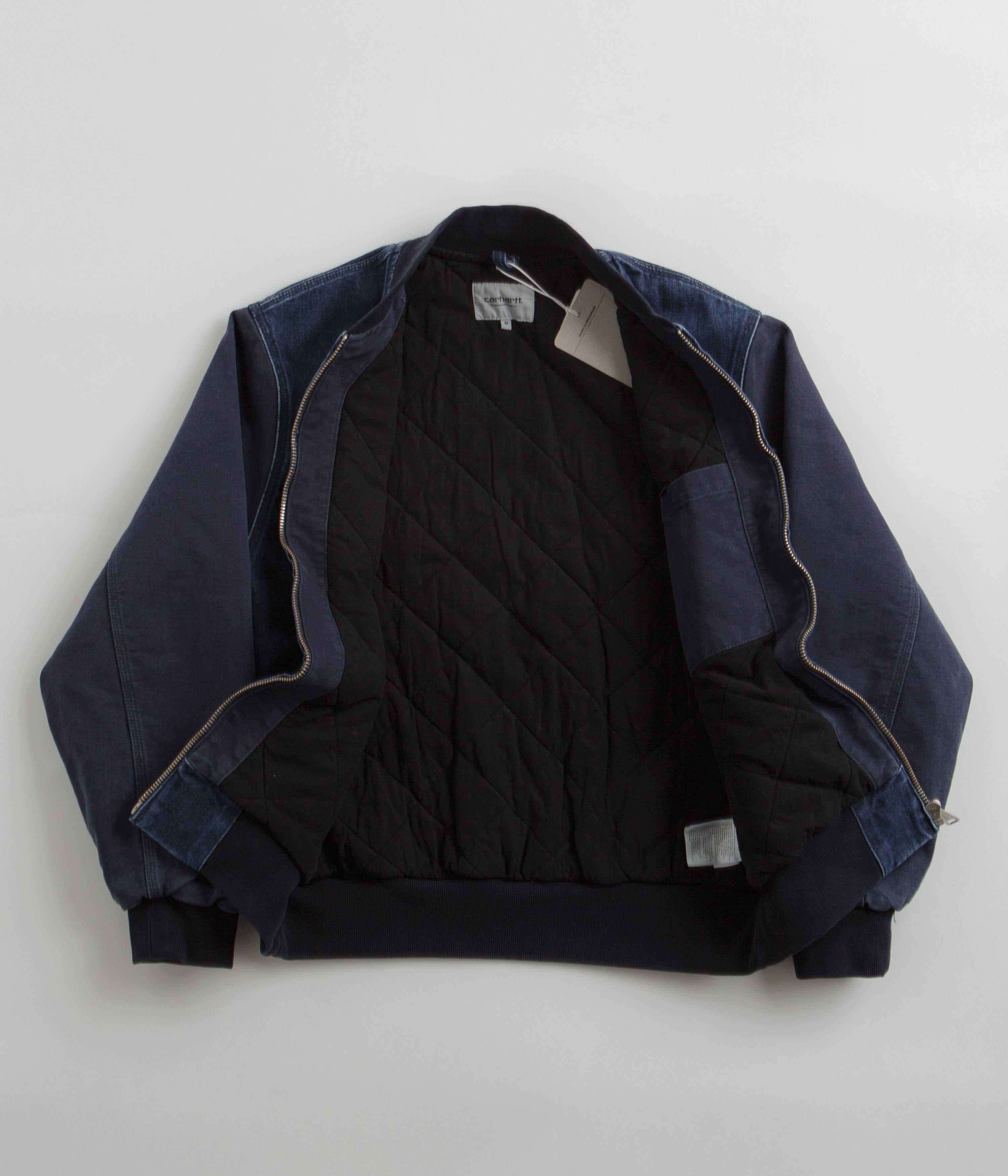 Carhartt Paxon Bomber Jacket - Stunning Blue / Dark Navy
