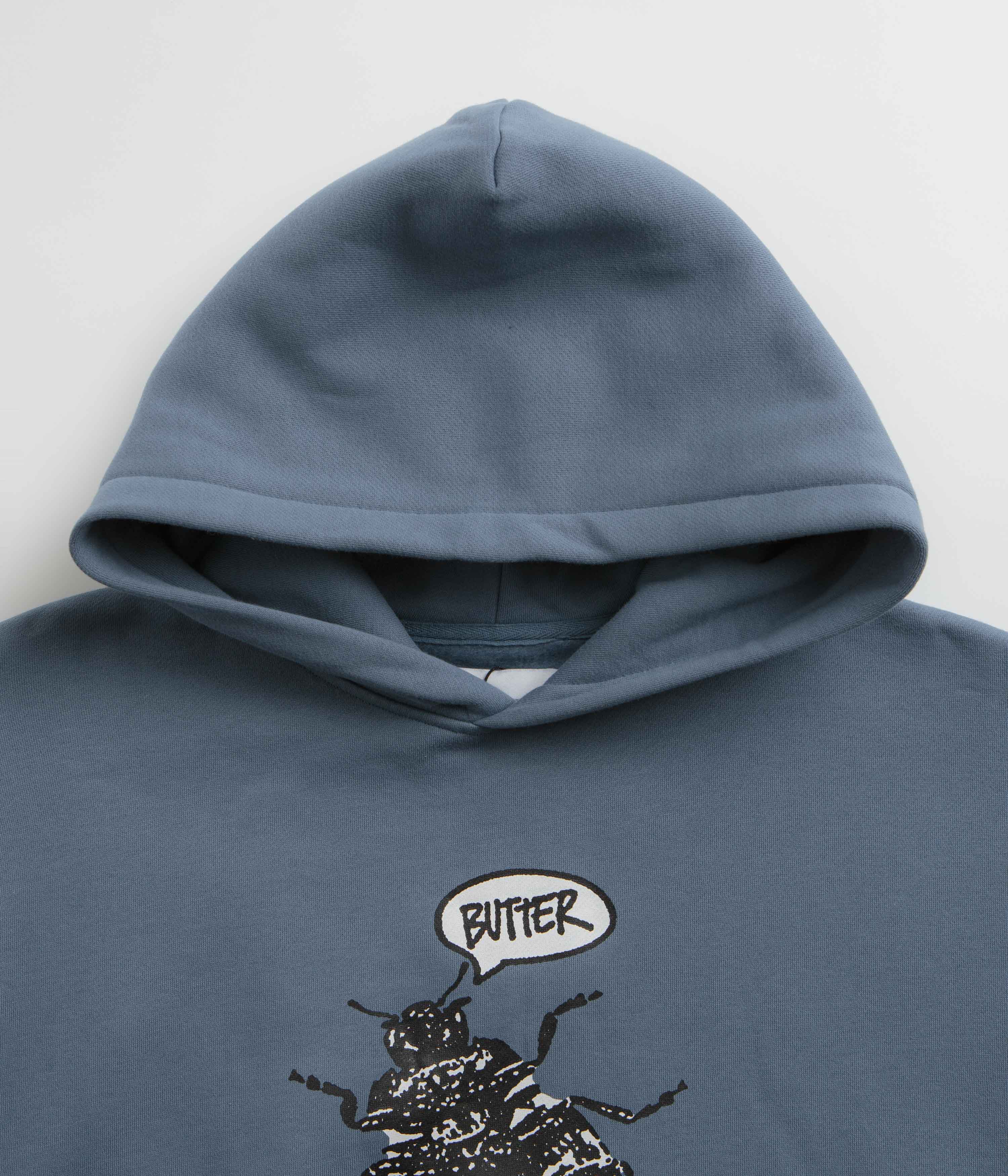 Butter Goods Beetle Hoodie - Slate: A Stylish Must-Have!