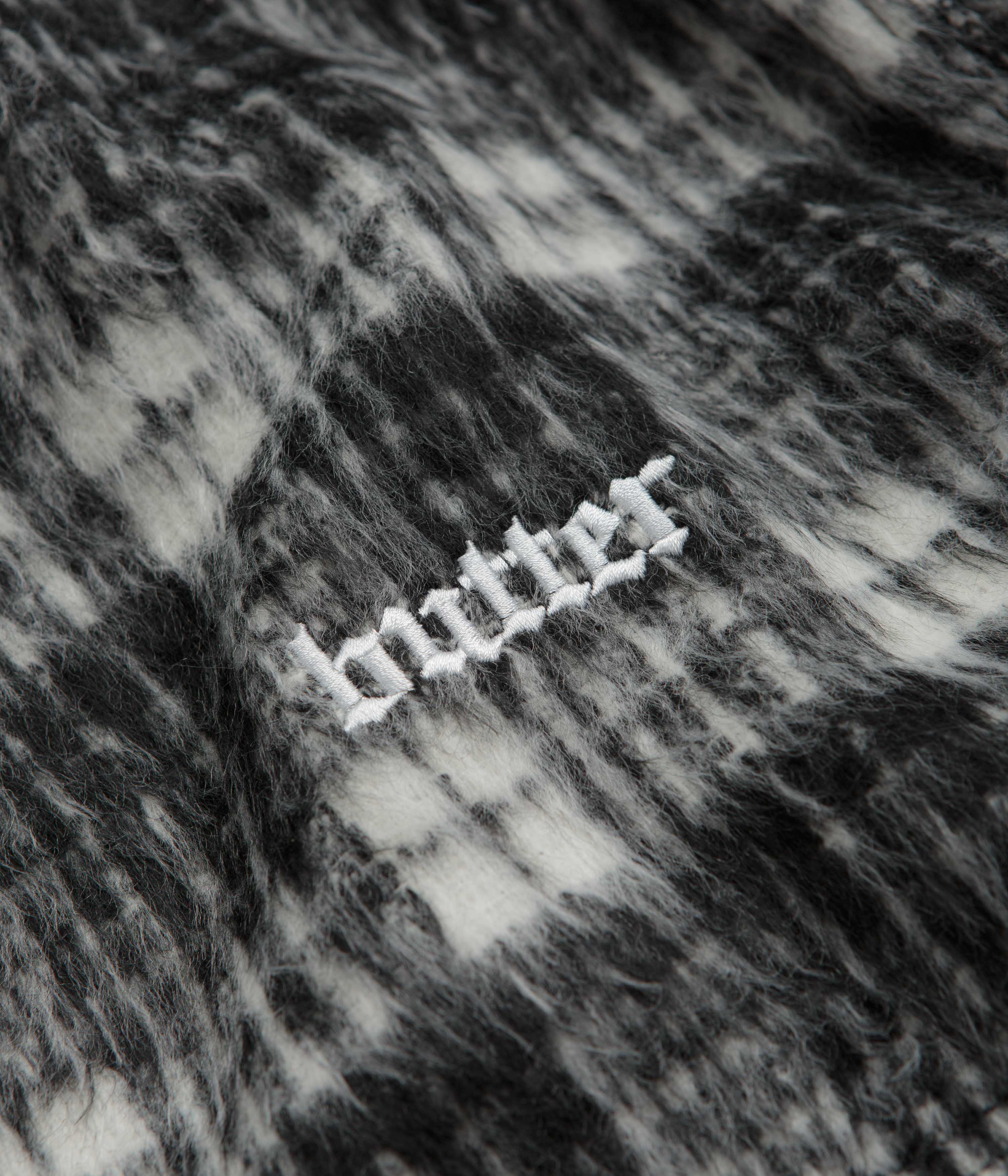Butter Goods Stunning Heavy Plaid Work Jacket - Black & White