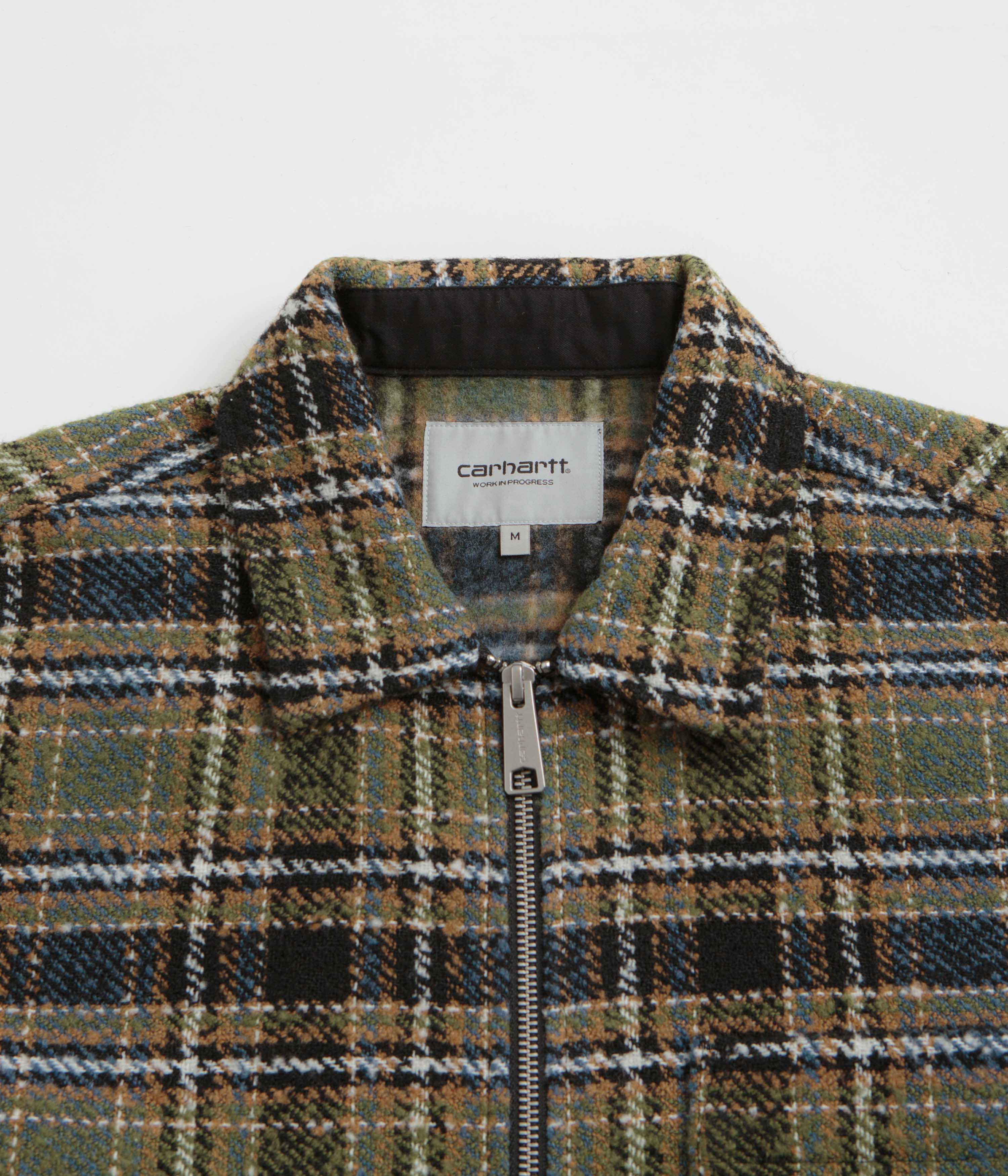 Carhartt Stroy Shirt Jacket - Striking Stroy Check & Black