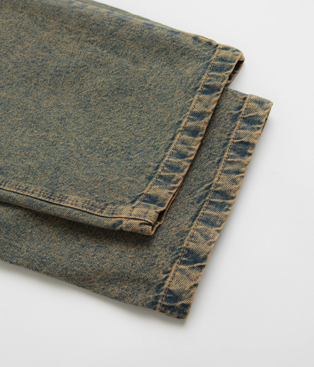 Dickies Madison Yellow Fade Indigo Jeans - Trendy and Comfortable!