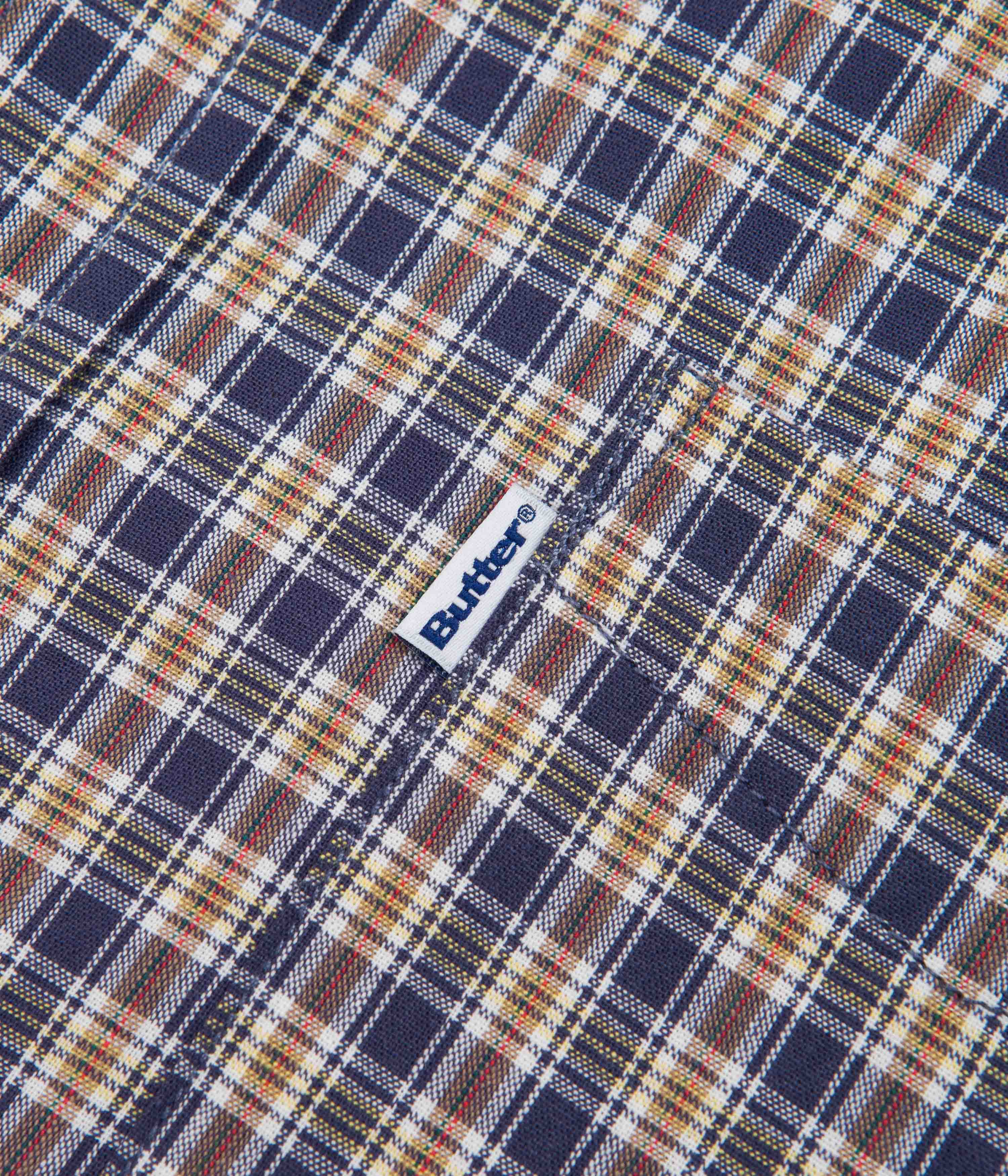 Navy Butter Goods Bug Out Plaid Shirt - Irresistible Style!