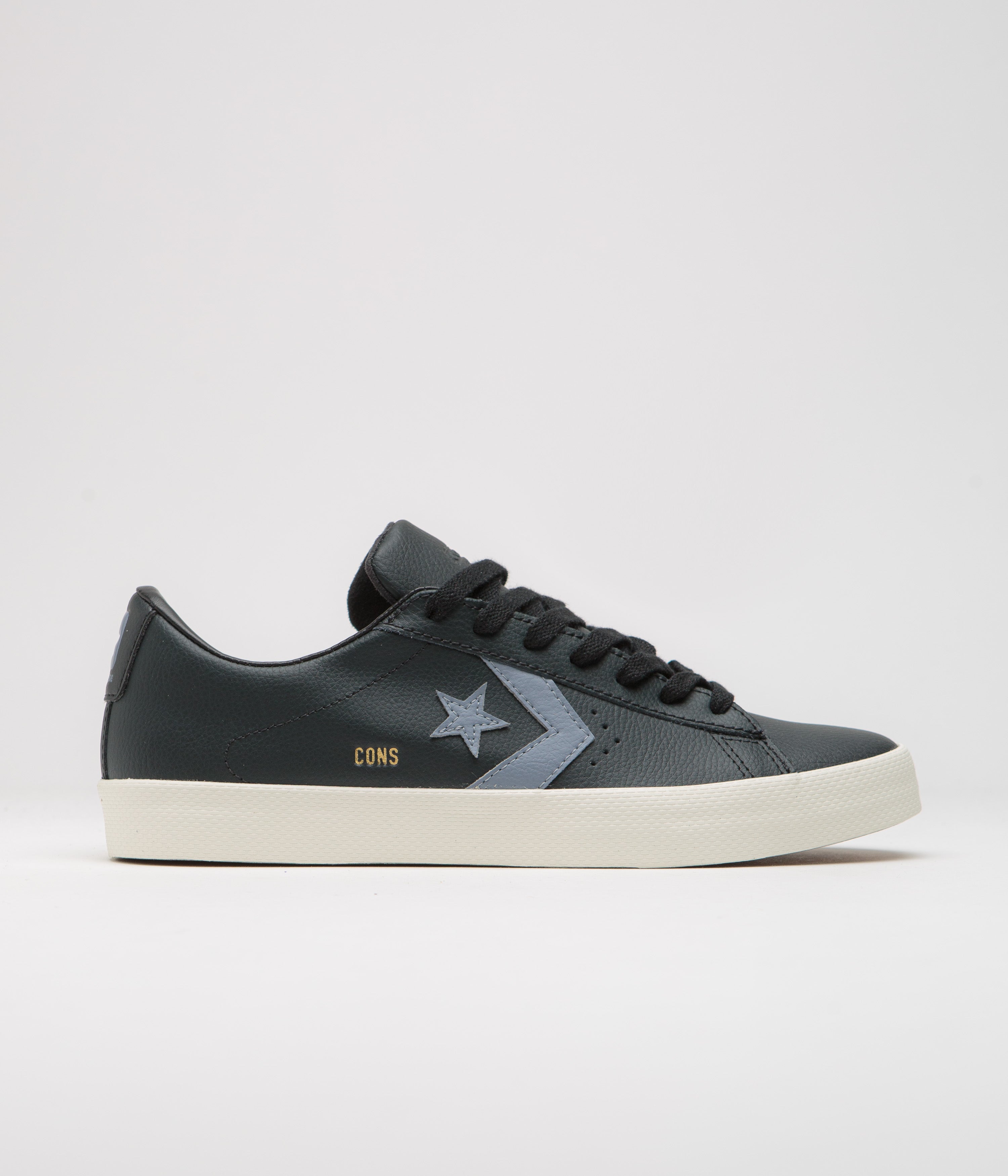 Converse PL Vulc Pro Ox - Stylish Black, Lunar Grey & Egret Shoes