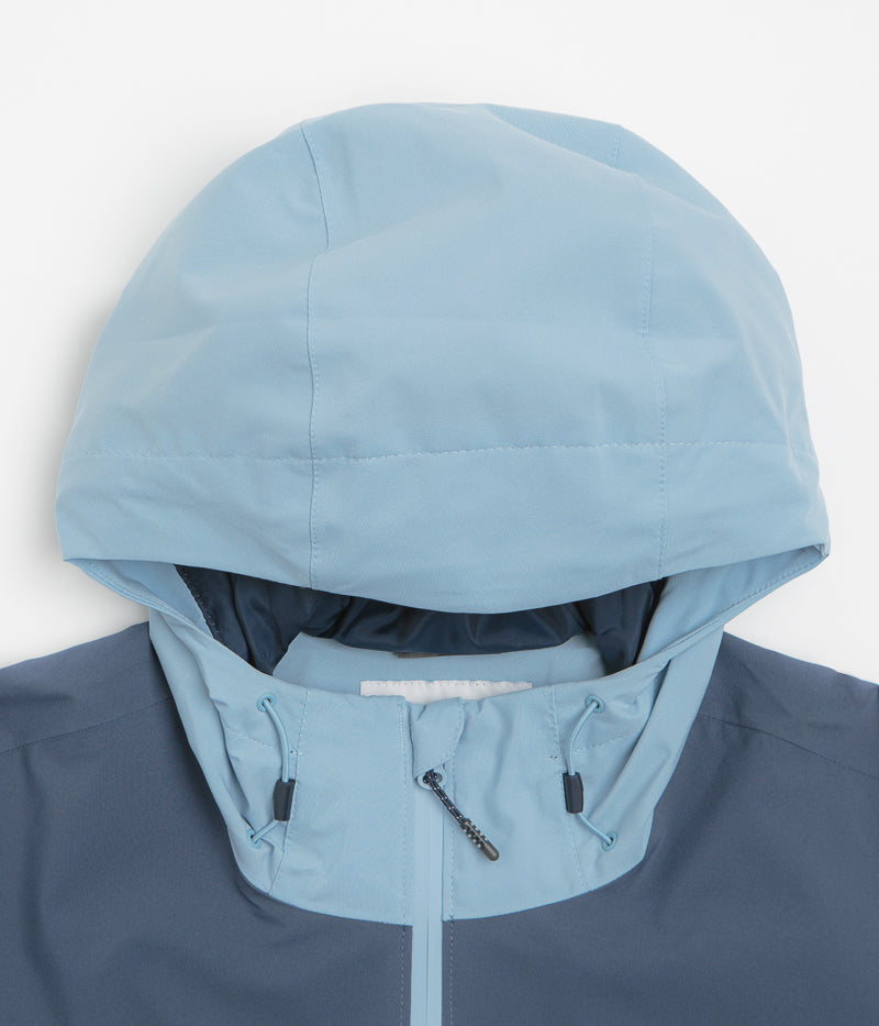Columbia Boulder Falls Jacket - Stunning Ripple Blue / Dark Mountain / Collegiate Navy