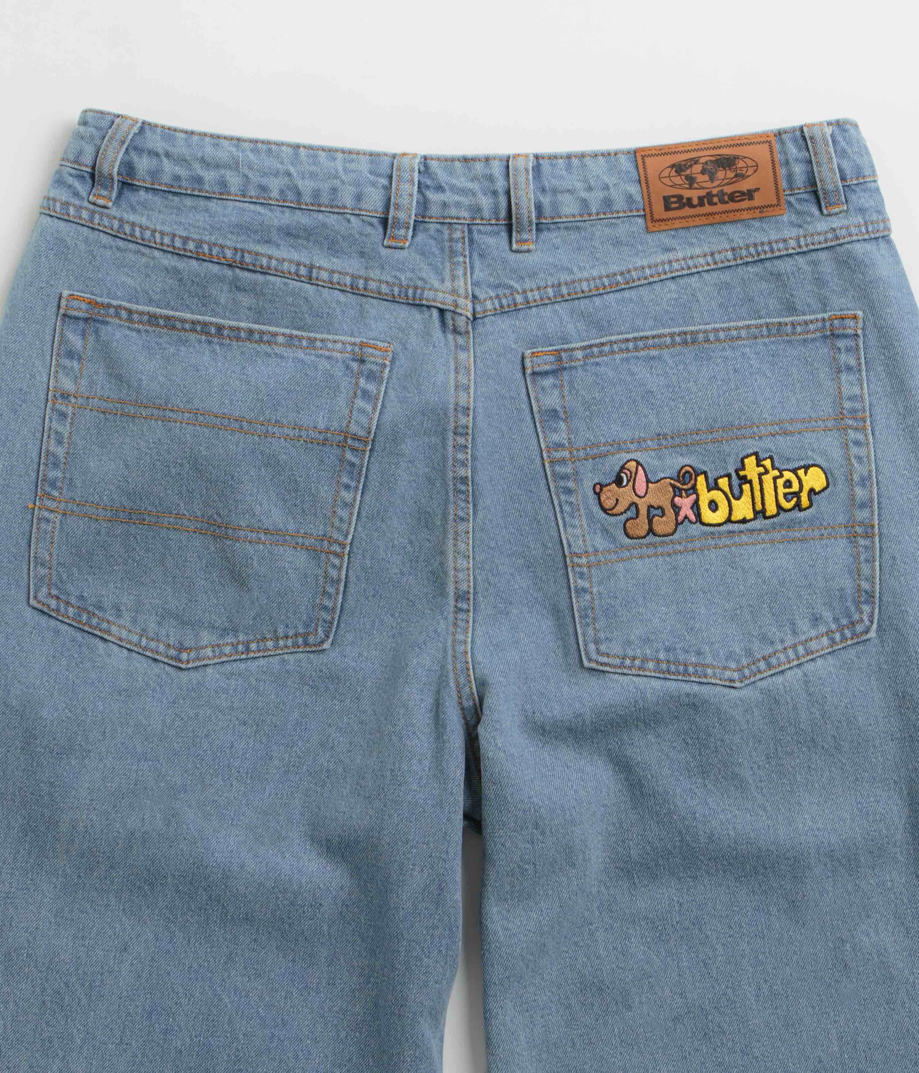 Butter Goods Pooch Relaxed Jeans - Stunning Washed Indigo