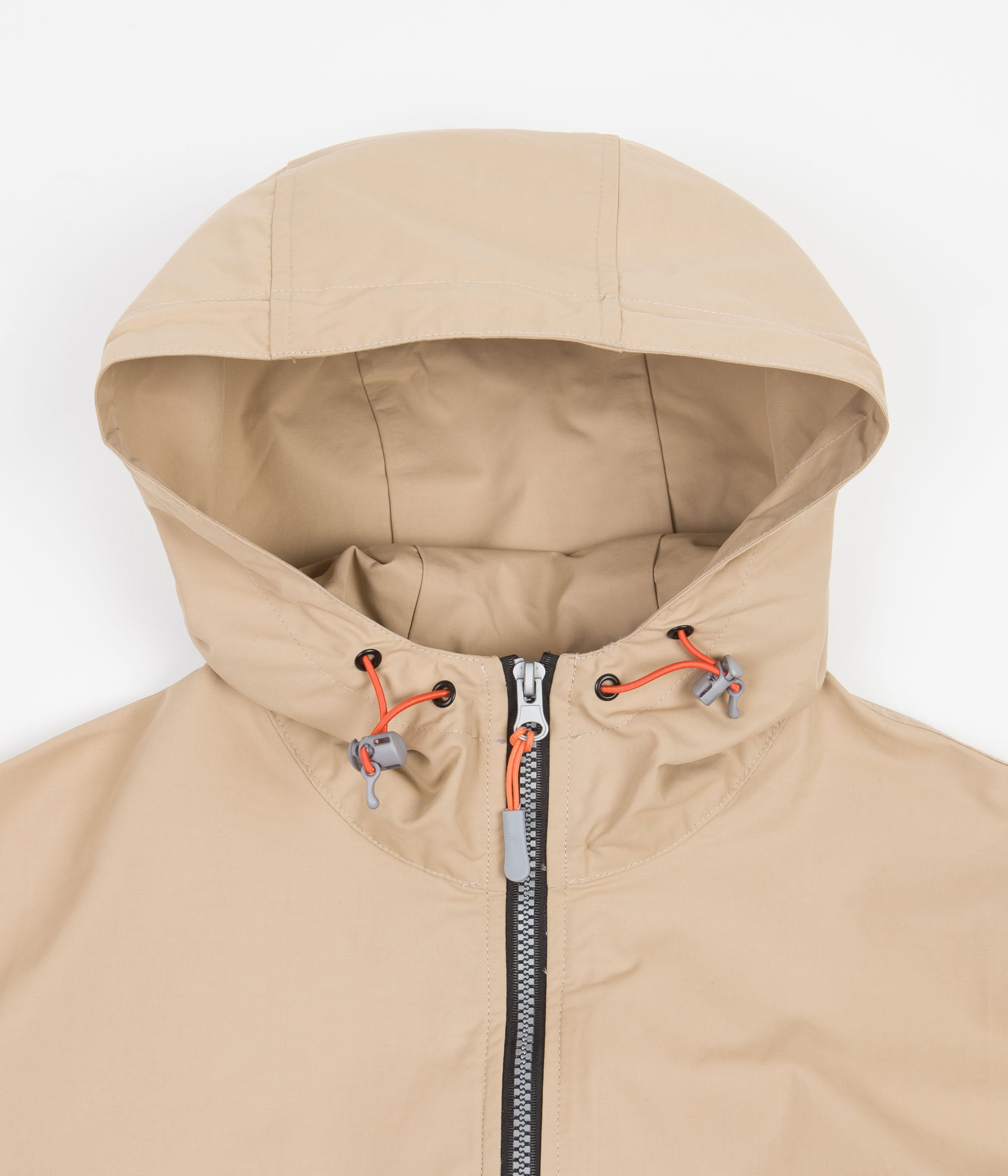 Butter Goods Khaki Spray Pullover Jacket - The Ultimate Skate and Street Essential