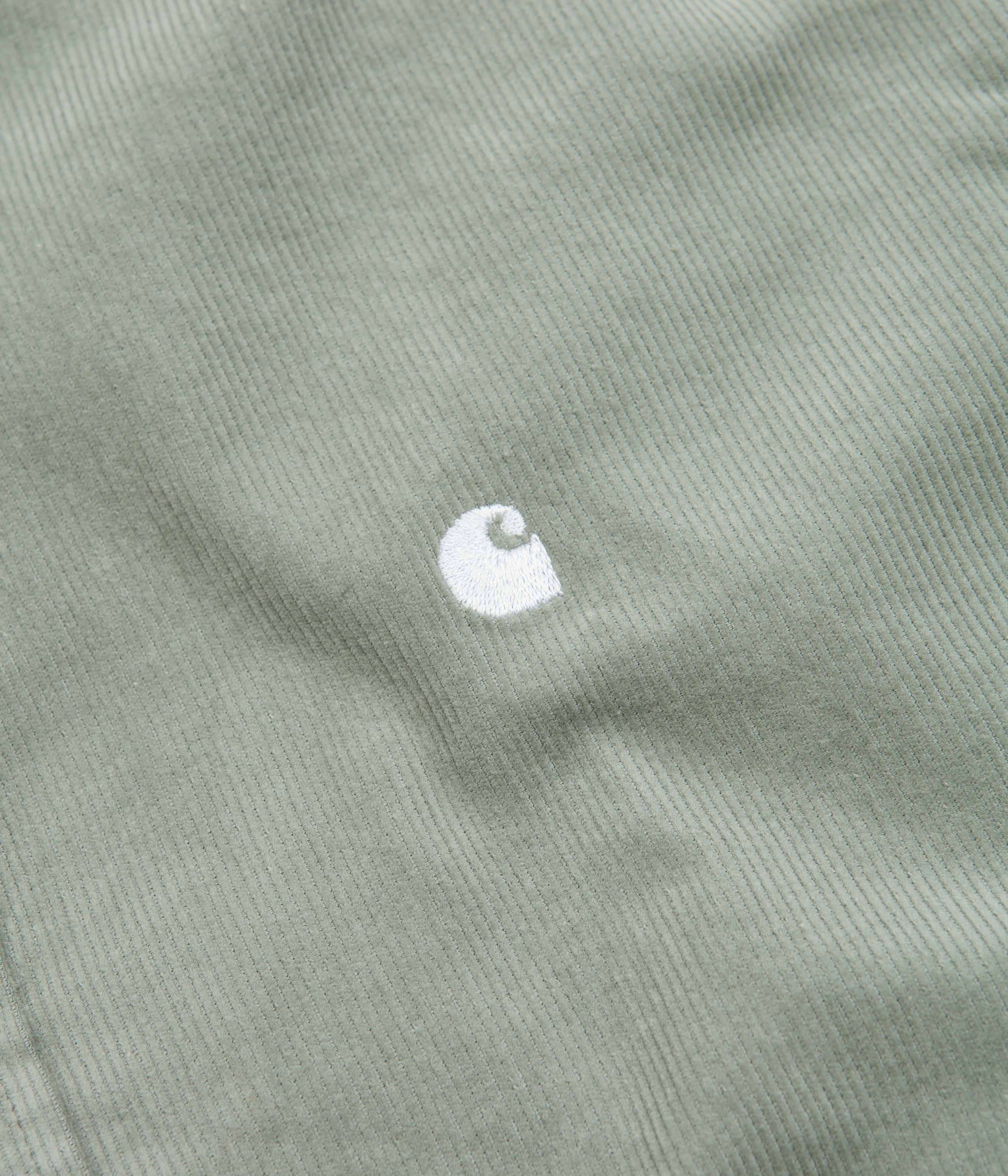Carhartt Madison Fine Cord Shirt - Stunning Yucca/White Blend