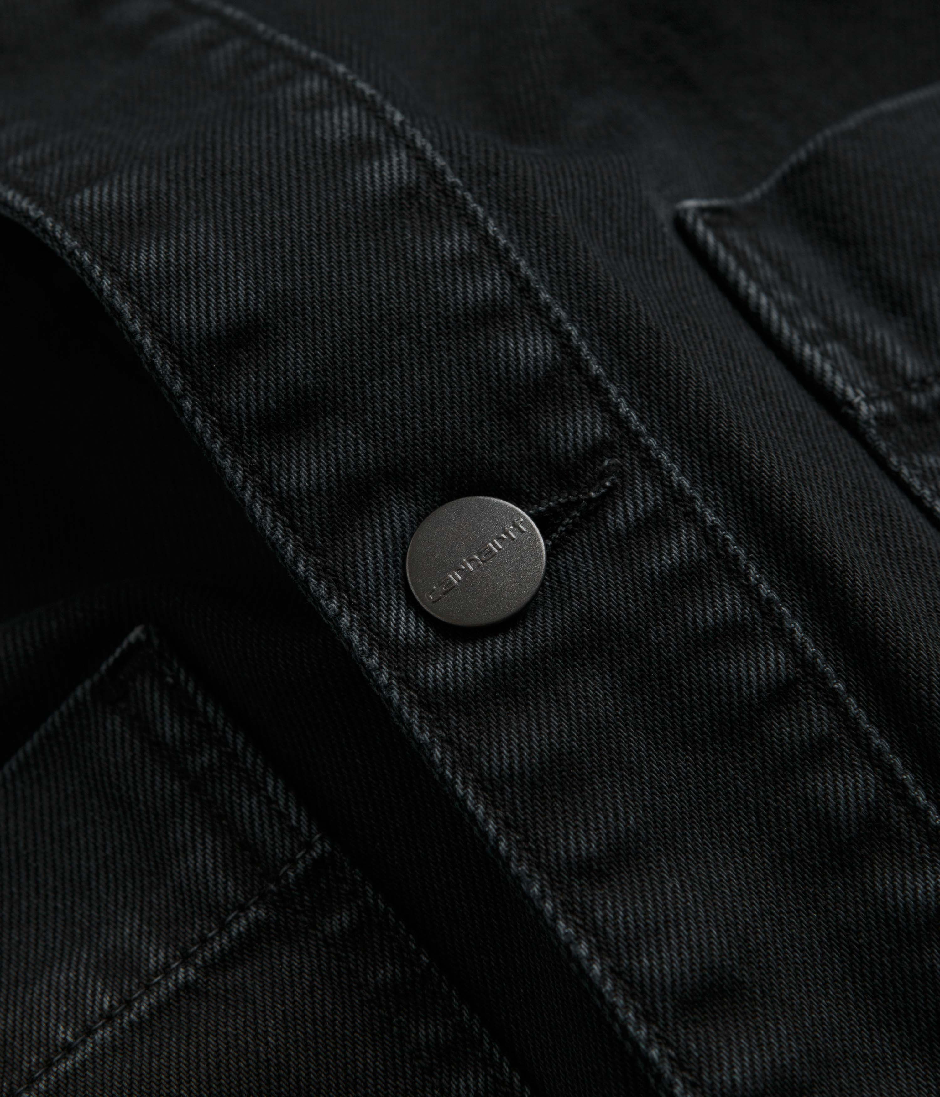 Carhartt Stone Dyed Black Garrison Coat - A Timeless Workwear Essential