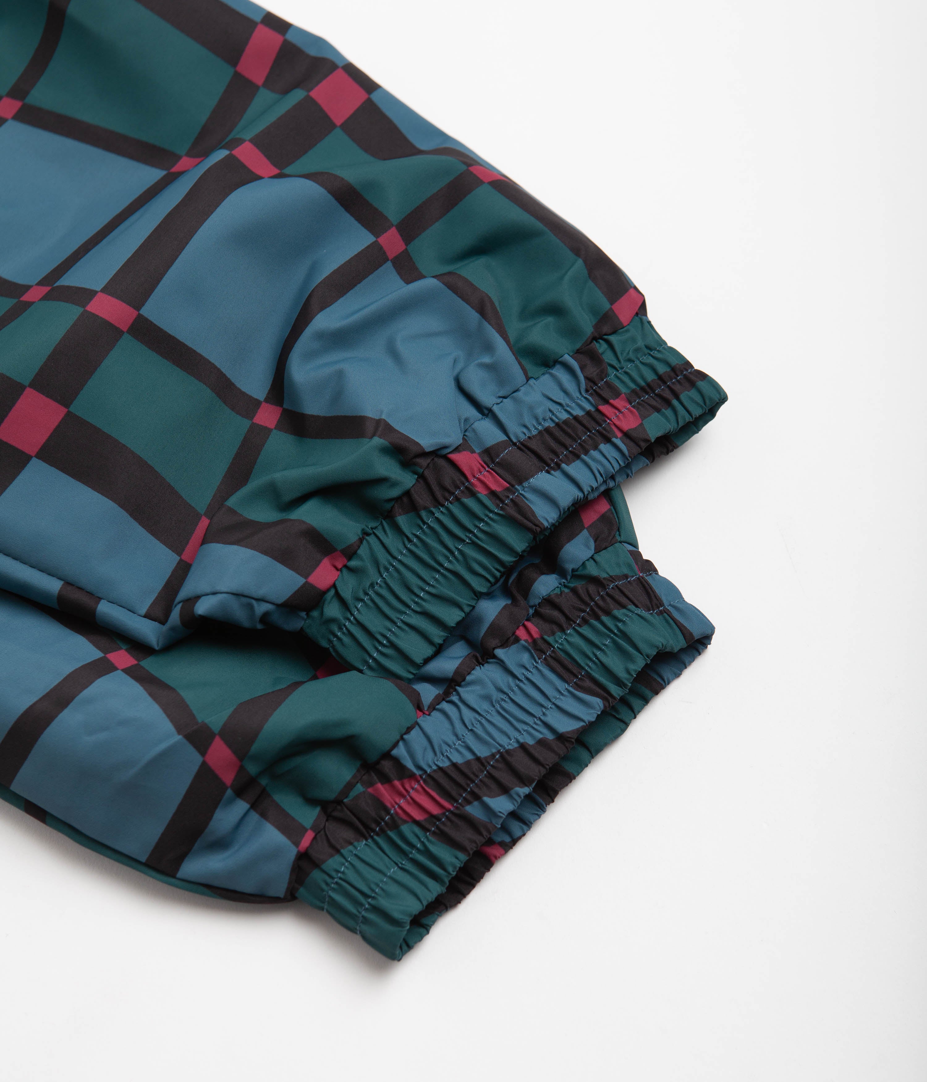 by Parra Multi Check Squared Waves Pattern Track Pants - A Must-Have!