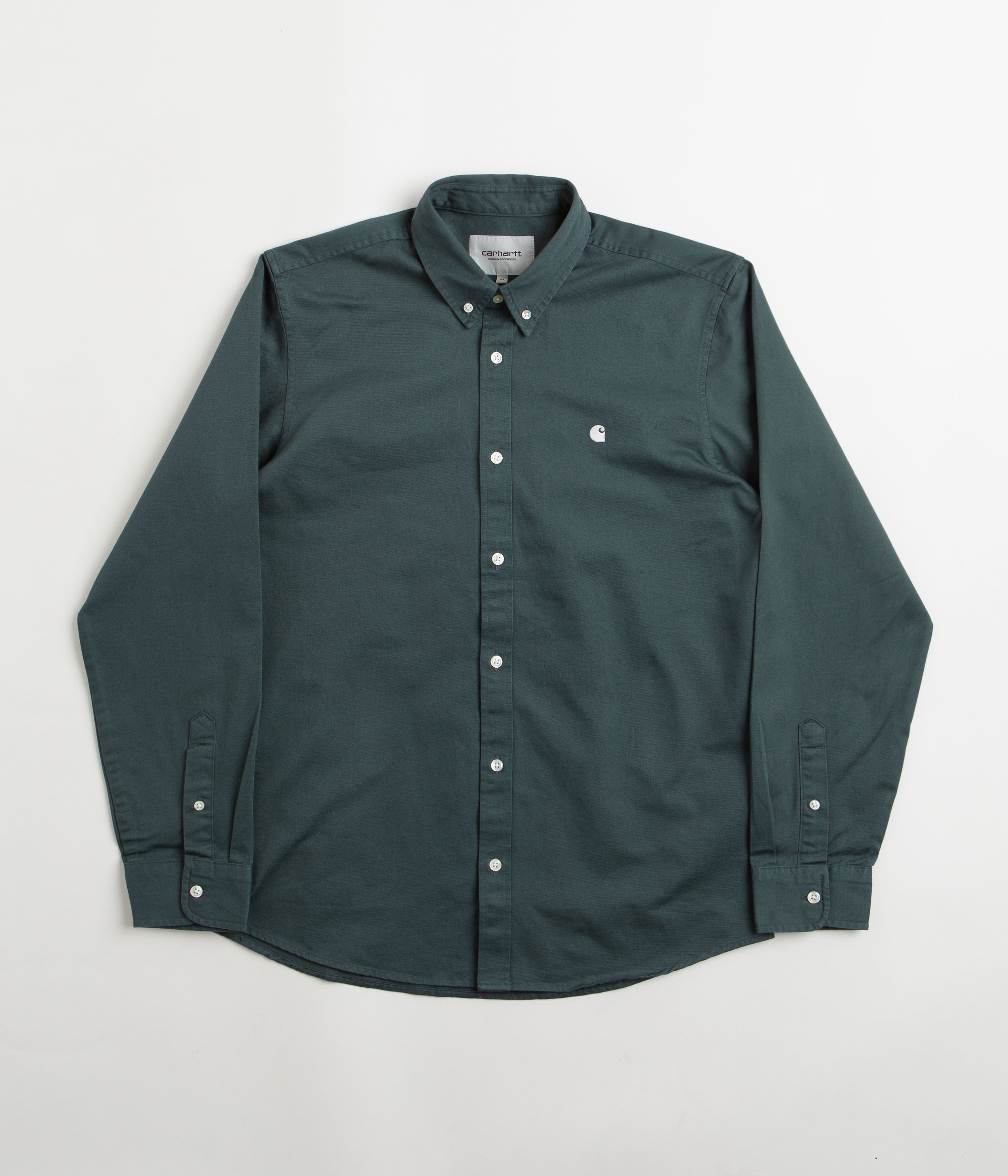 Carhartt Madison Shirt - Ore / Wax: Timeless Style with a Modern Edge