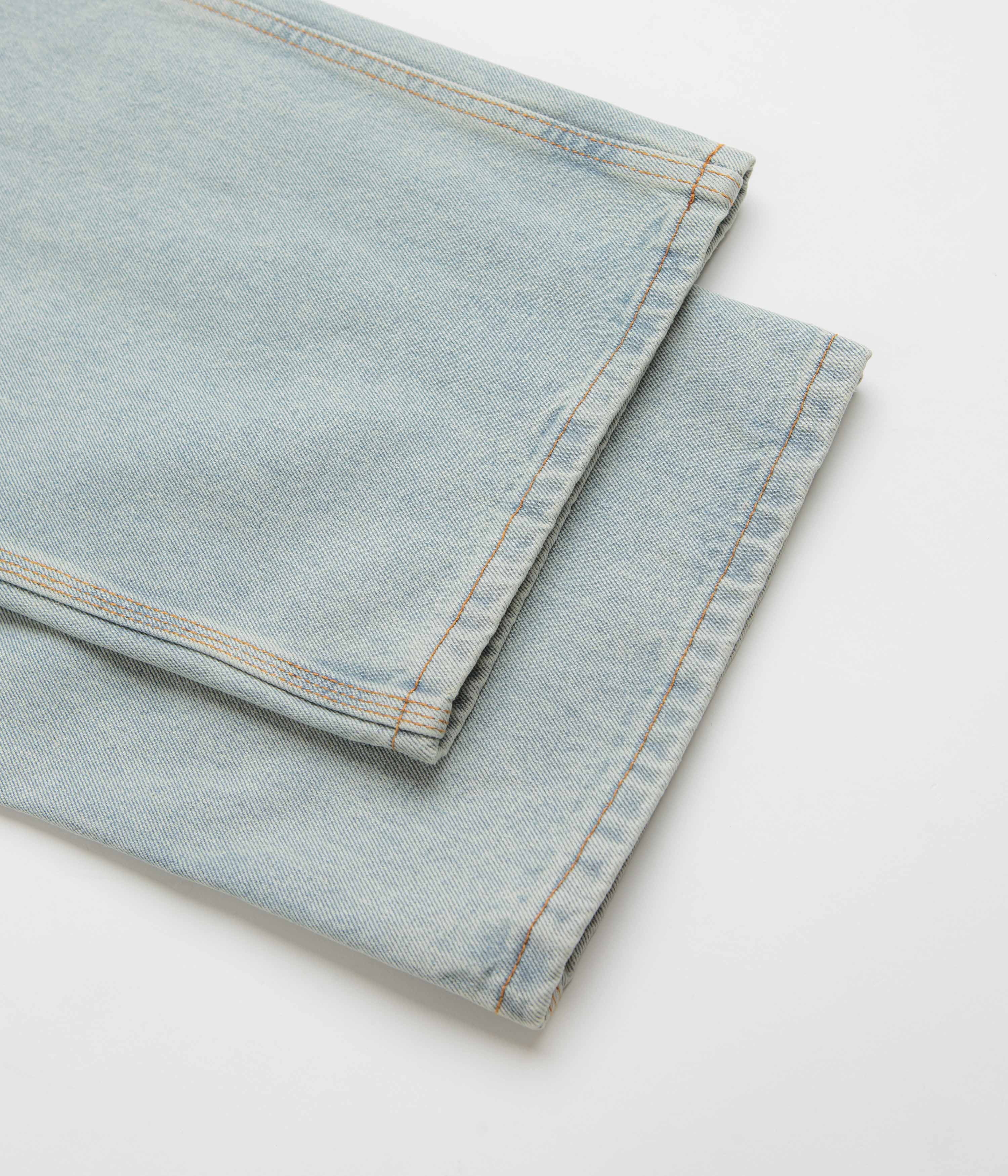 Butter Goods Weathergear Faded Light Wash Denim Jeans - Must-Have Skate Style!