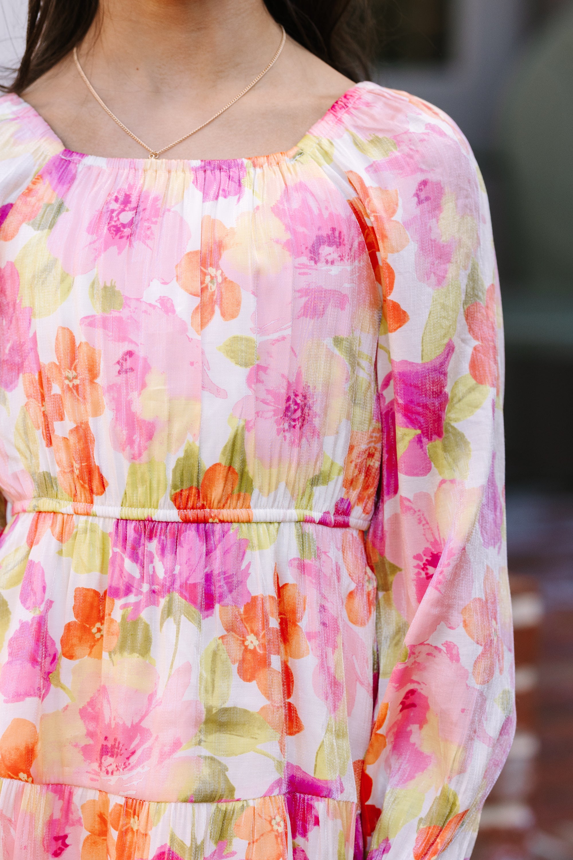 Pink Floral Babydoll Dress for Girls: Capture Hearts!