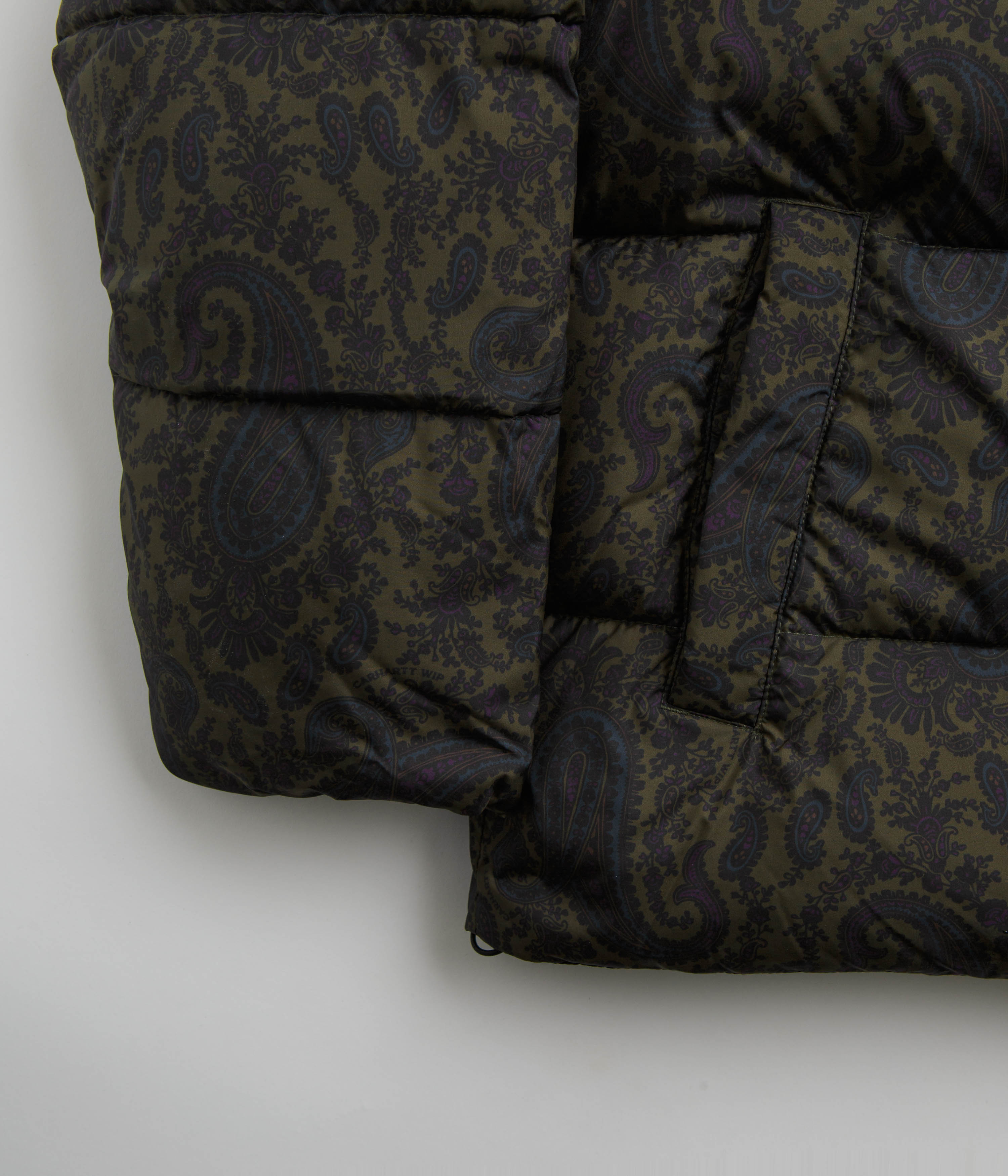 Carhartt Springfield Paisley Jacket - Stylish in Plant & Black