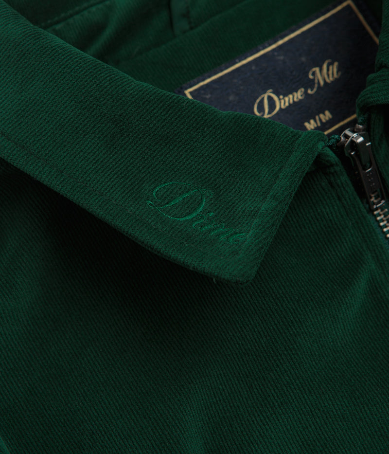 Stunning Emerald Dime Cord Zip Jacket - Grab Yours Now!