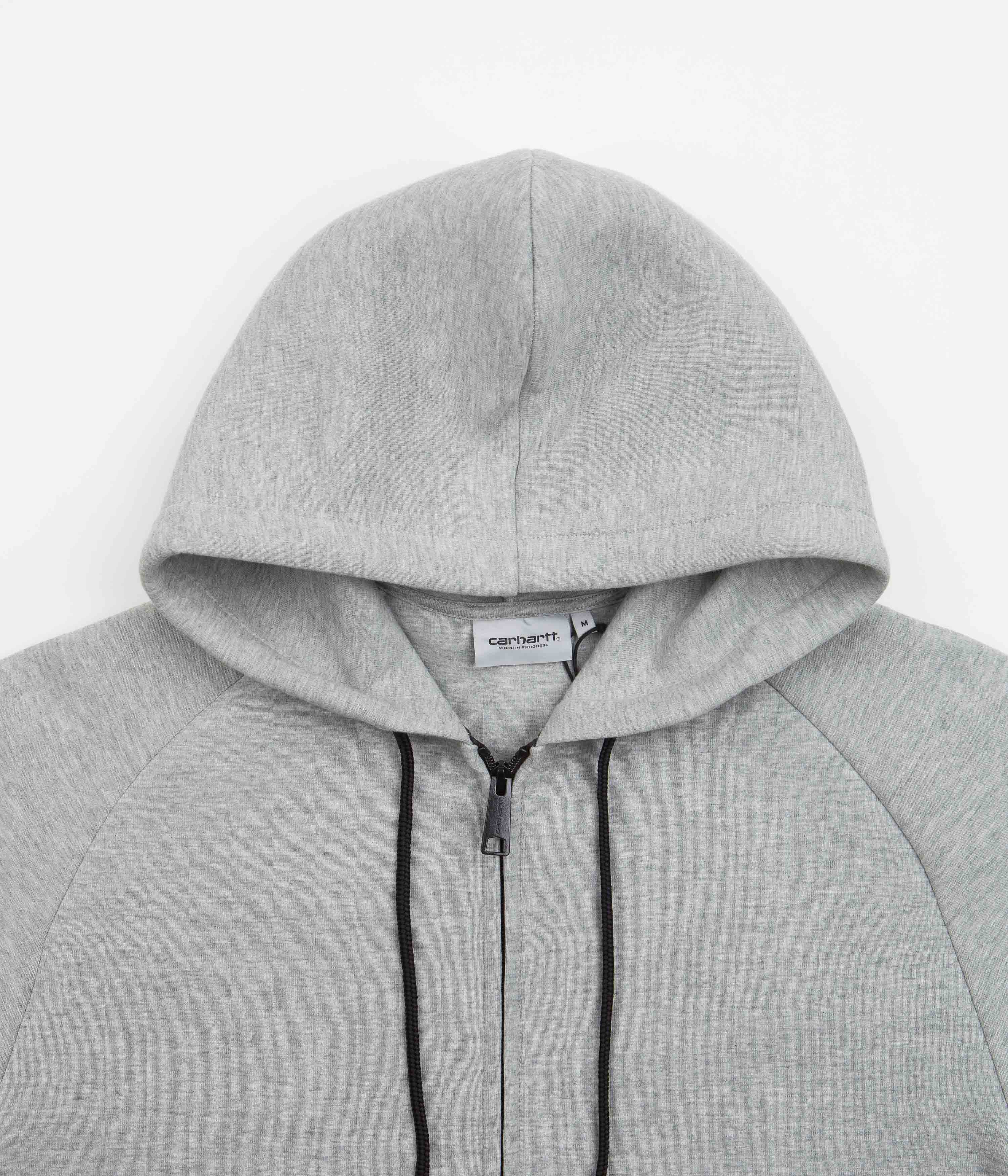 Carhartt's Stunning Grey Heather Light-Lux Hooded Jacket