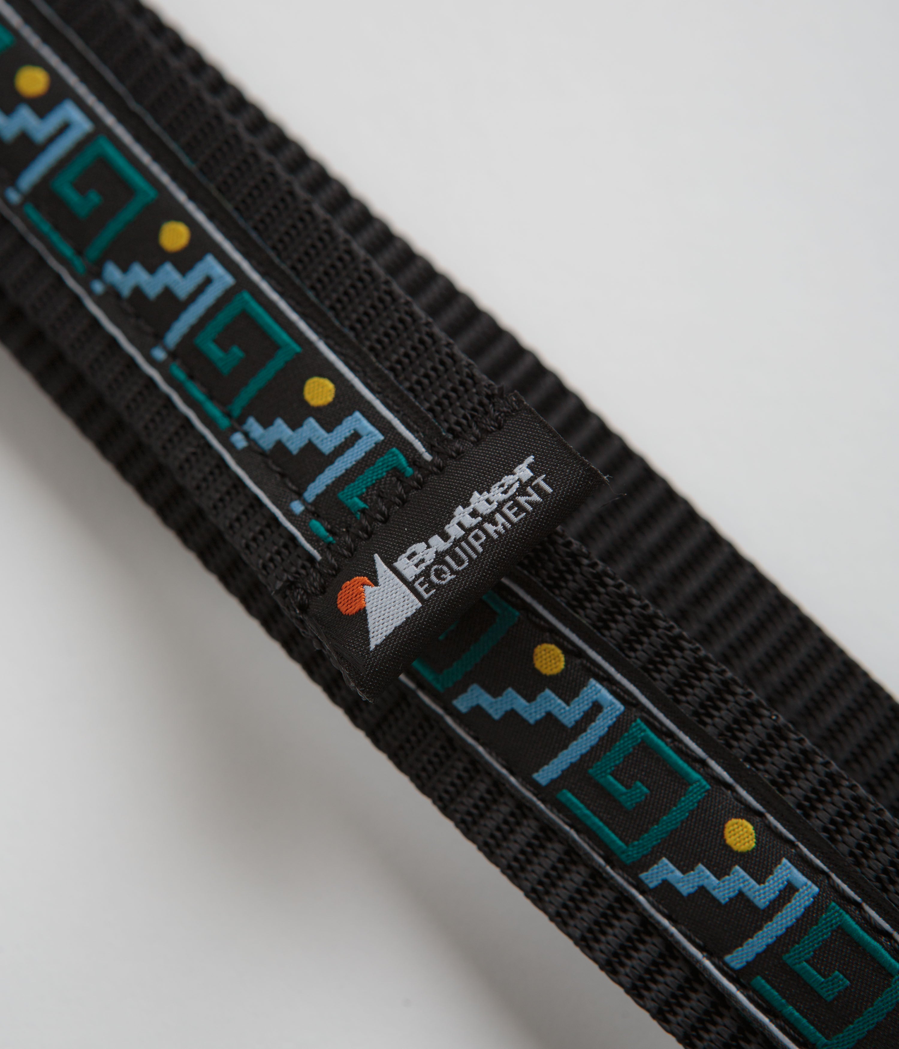Butter Goods Black Elasticated Web Belt - A Skate Style Essential