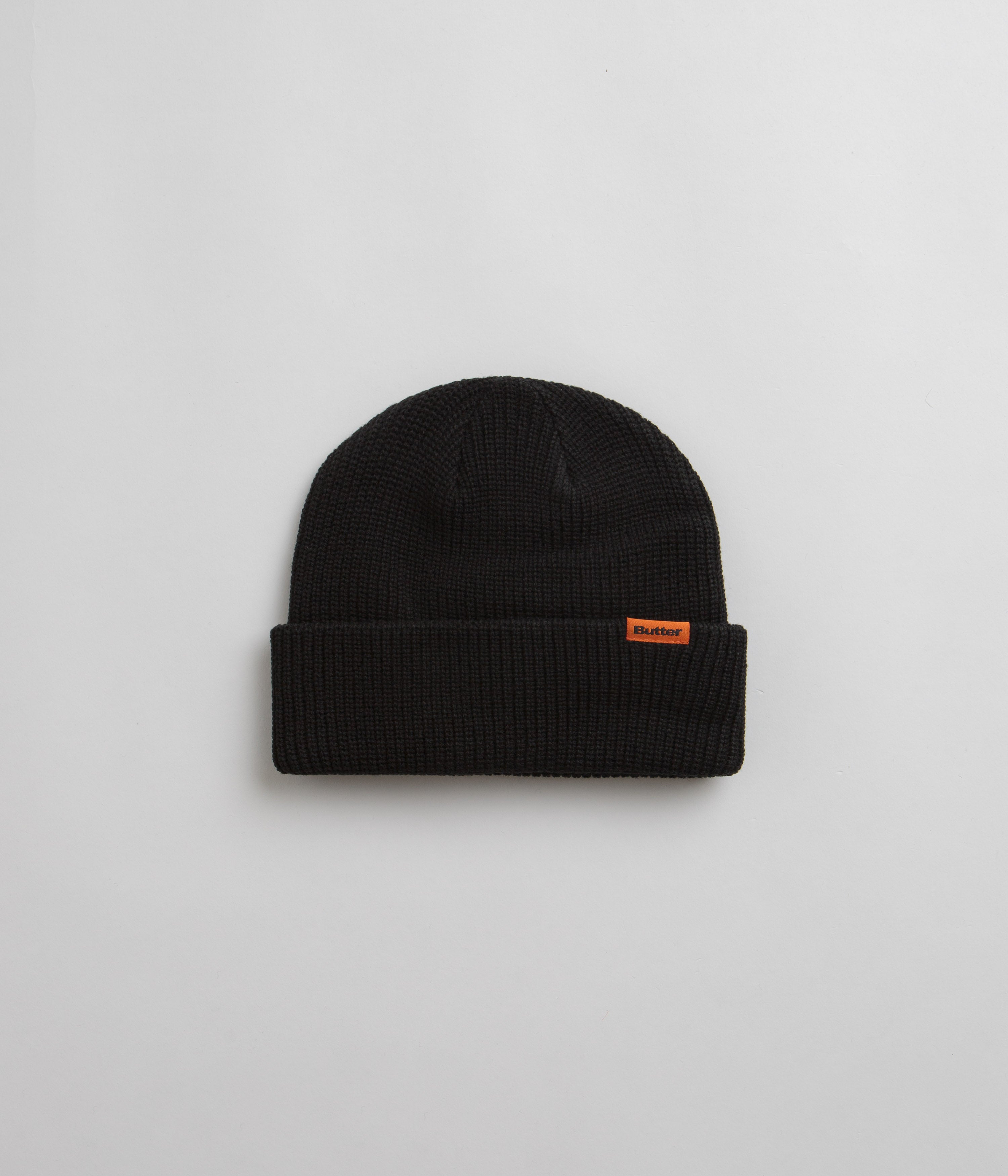 Butter Goods Stunning Tall Wharfie Black Beanie - Grab Yours Now!
