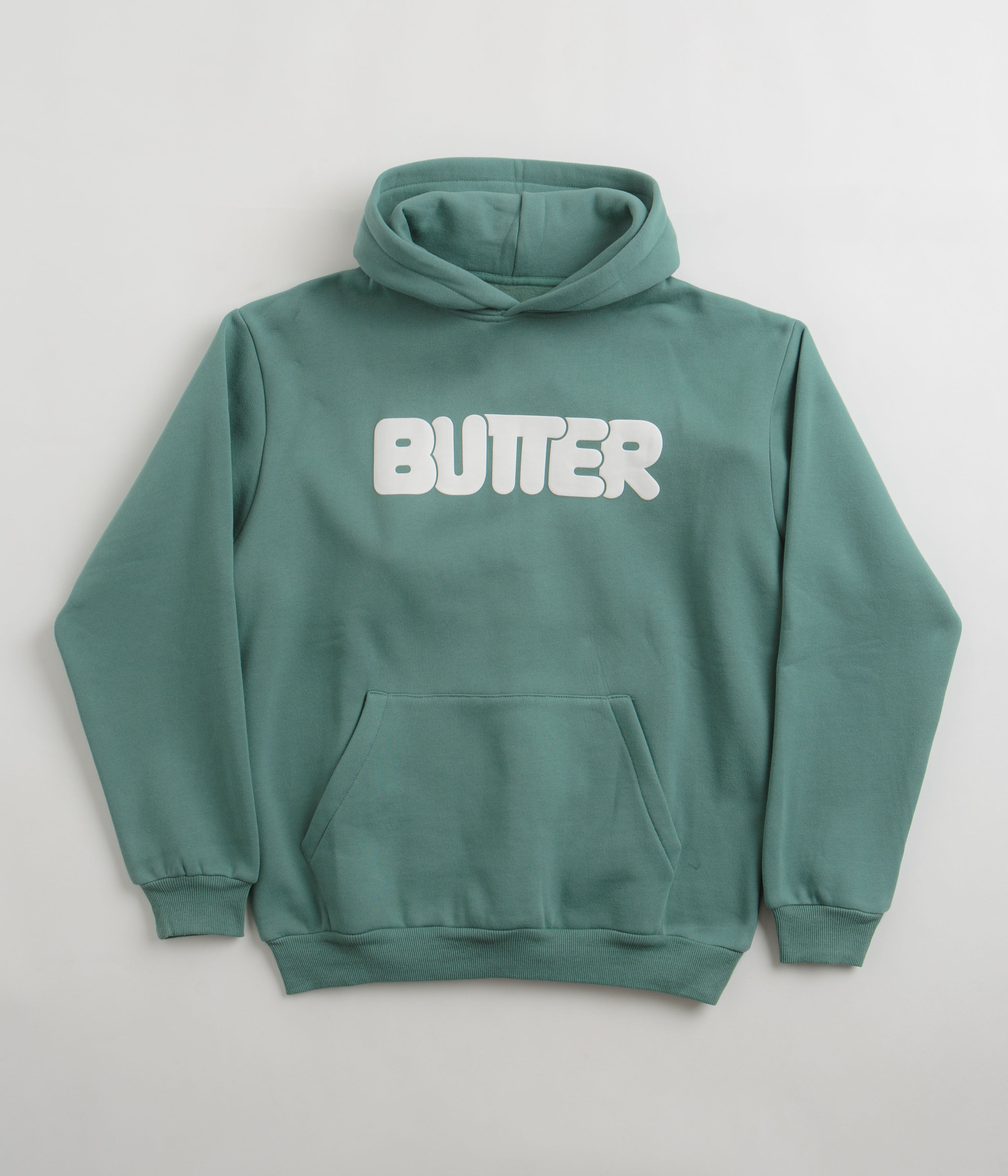 Butter Goods Jungle Wood Rounded Logo Hoodie - A Skate Culture Must-Have