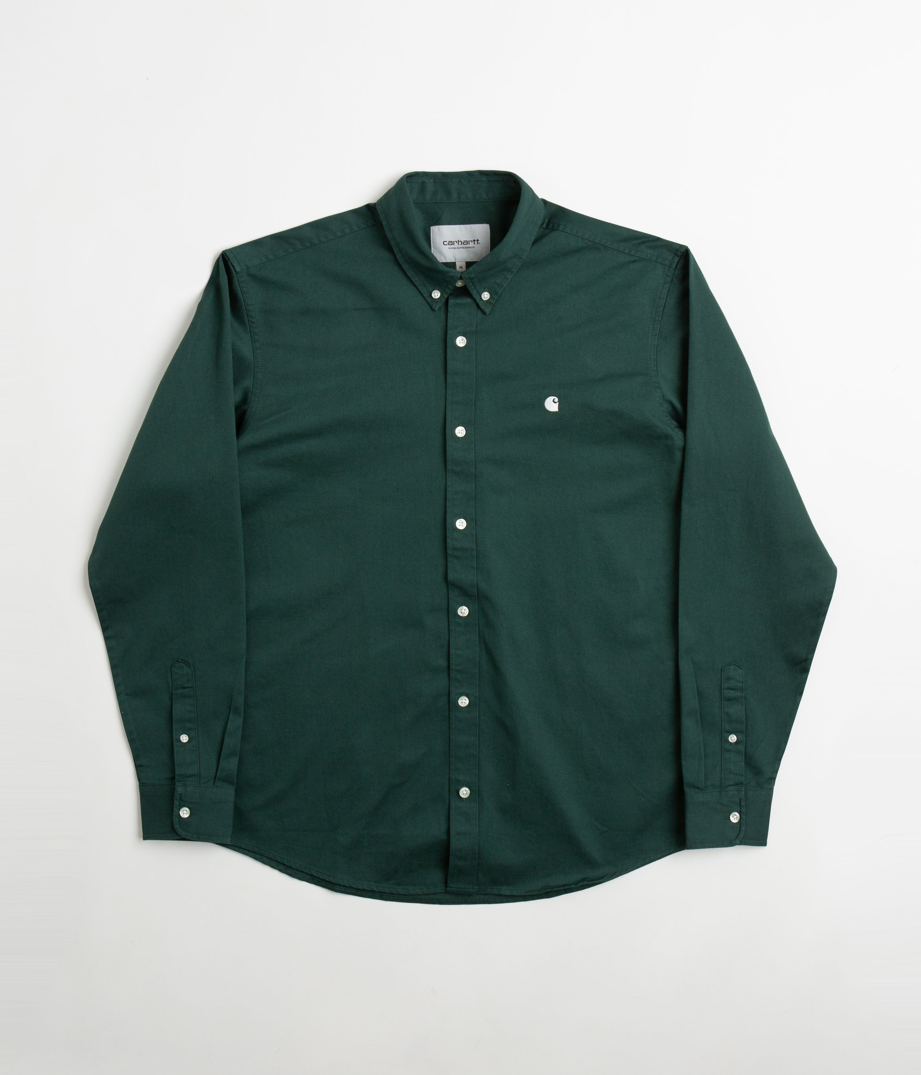 Carhartt Madison Shirt - Discovery Green / Wax: A Timeless Classic