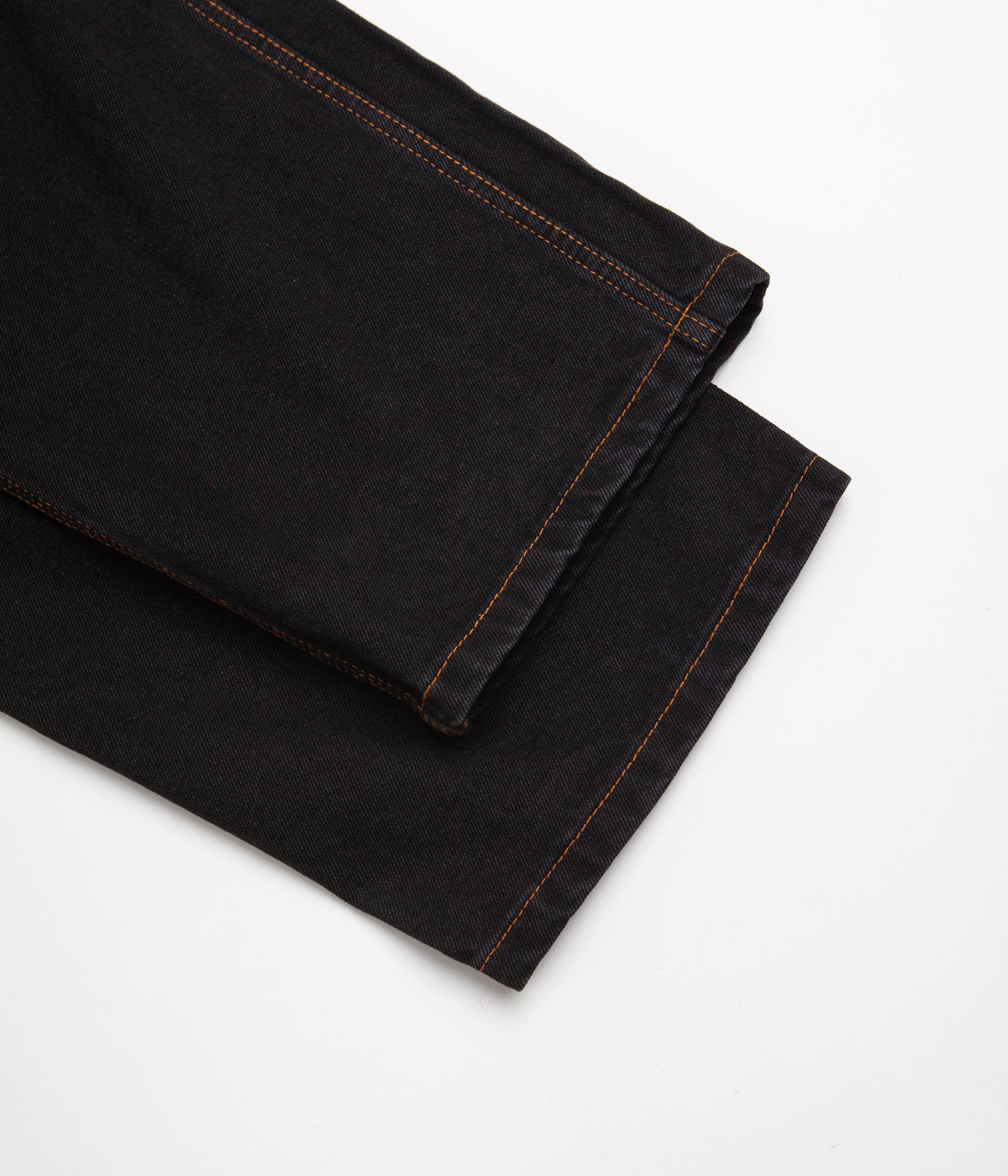 Butter Goods Wizard Jeans - Washed Black: Stylish Skatewear!