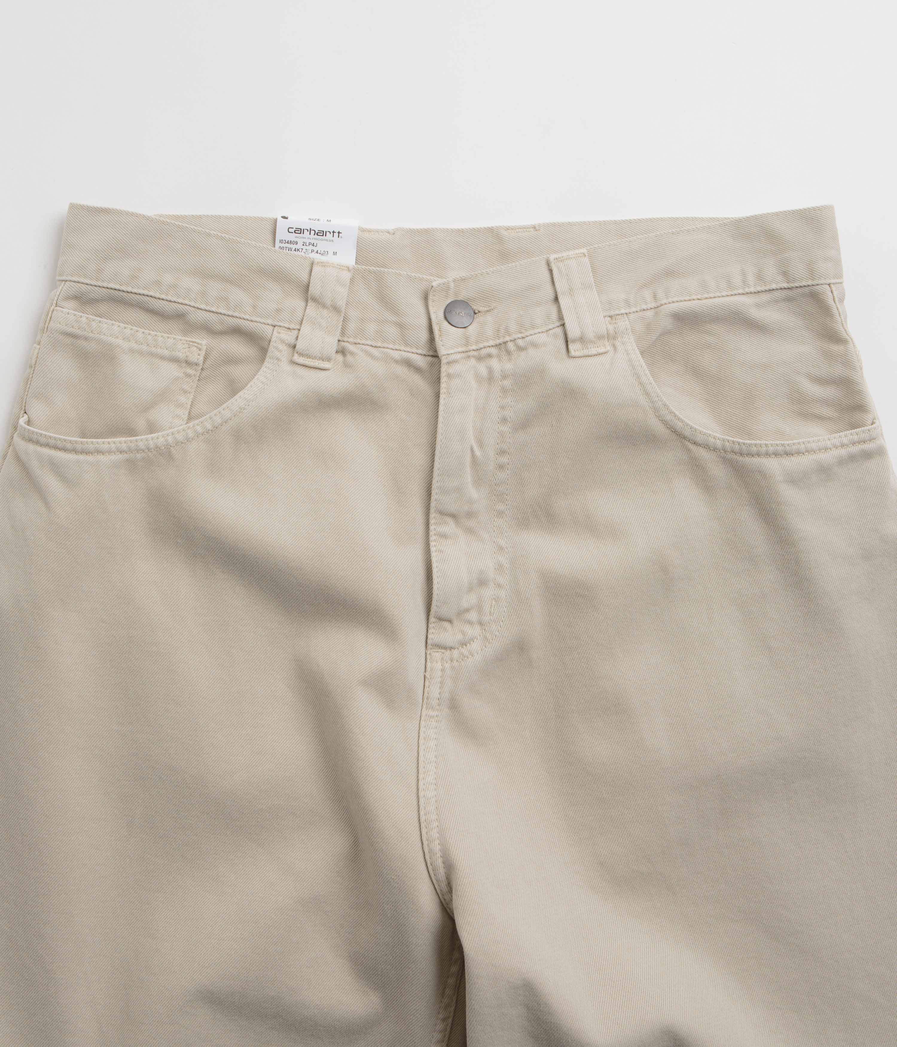 Carhartt Brandon Fleur De Sel Denim Pants - Must - Have for Casual Wear