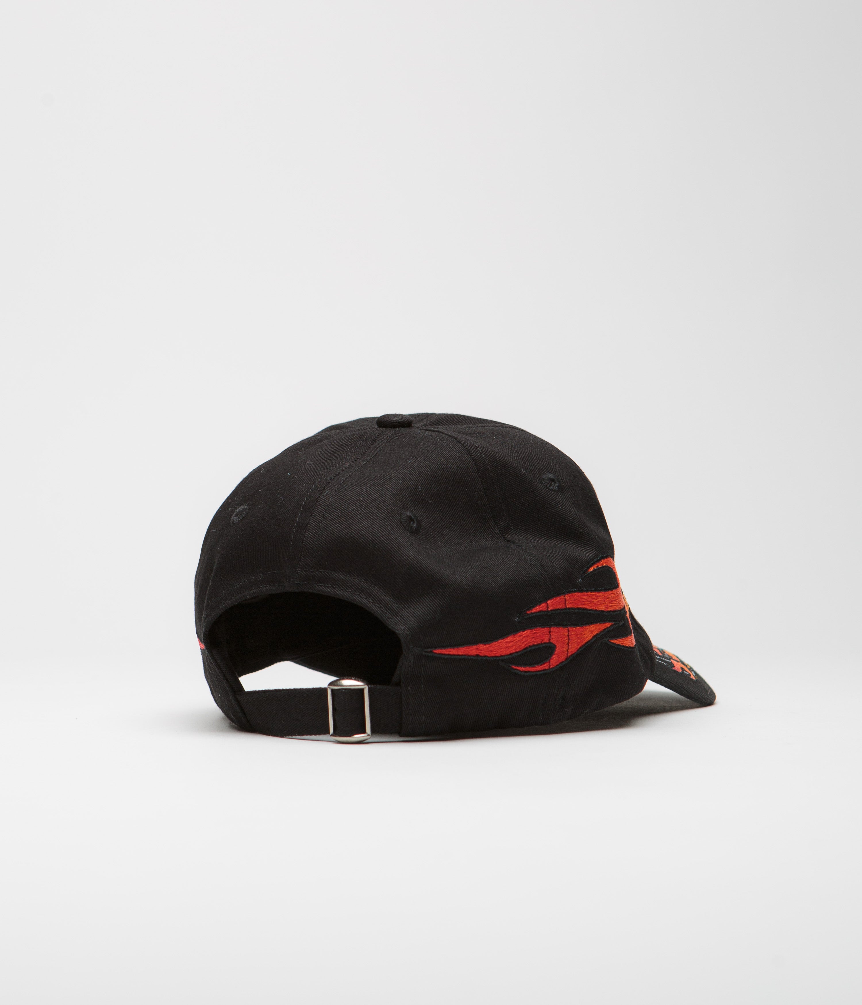 Cash Only Black Racing Flame Cap - Ignite Your Style!