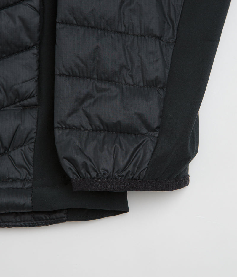 Columbia Powder Pass Hybrid Hooded Jacket - Stylish Black