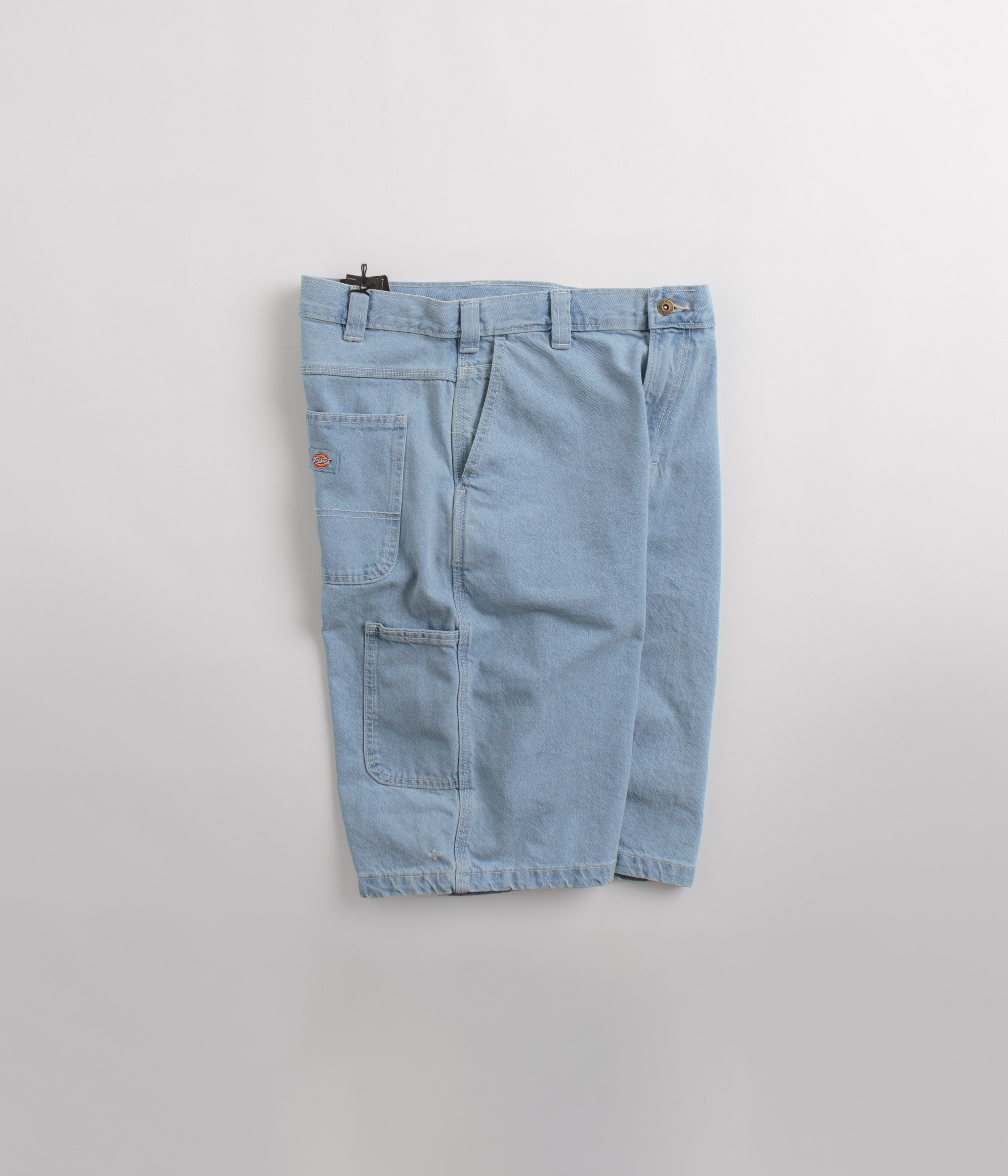 Dickies Madison Vintage Aged Blue Denim Shorts - Timeless Style!