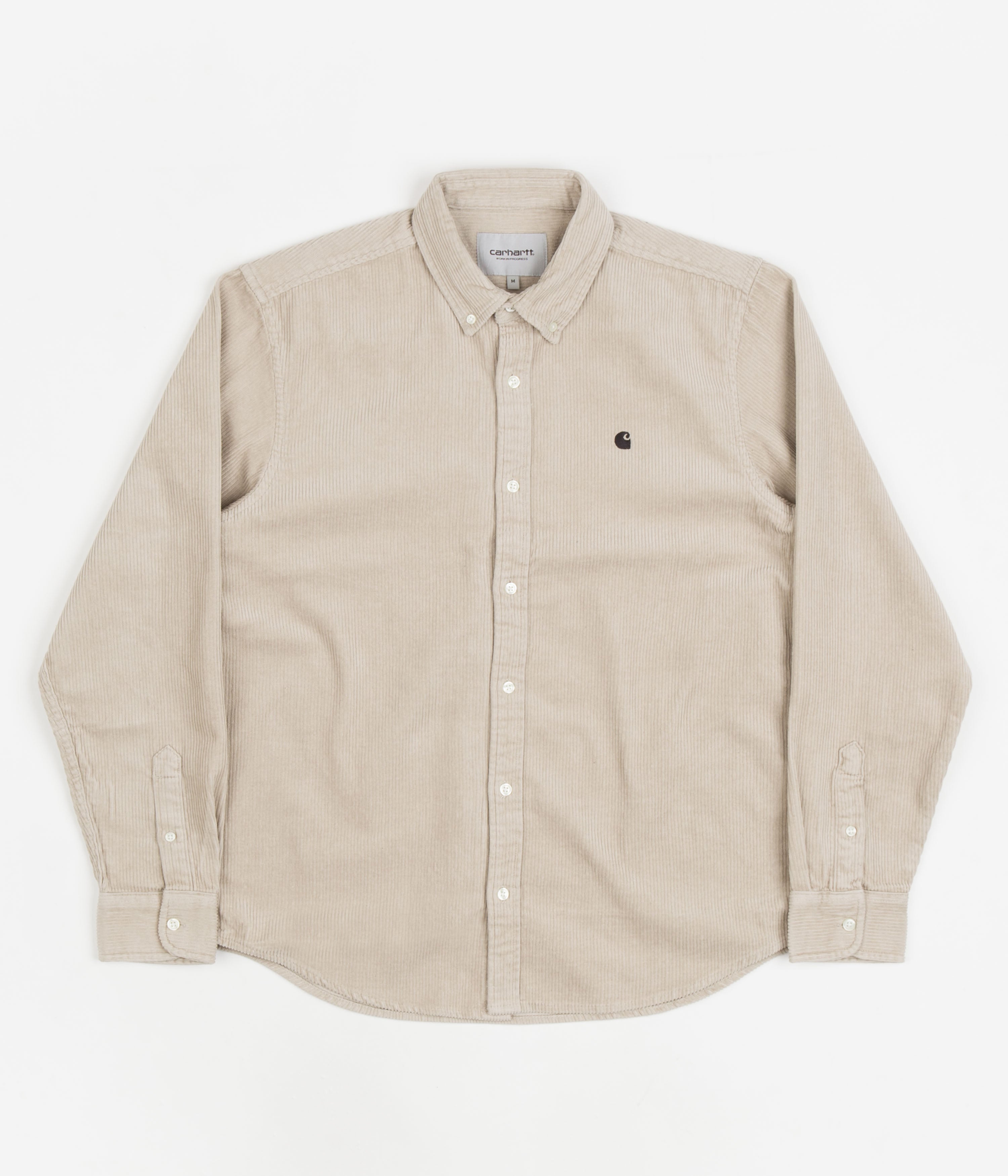 Carhartt Madison Cord Shirt - Wall/Black: A Timeless Classic