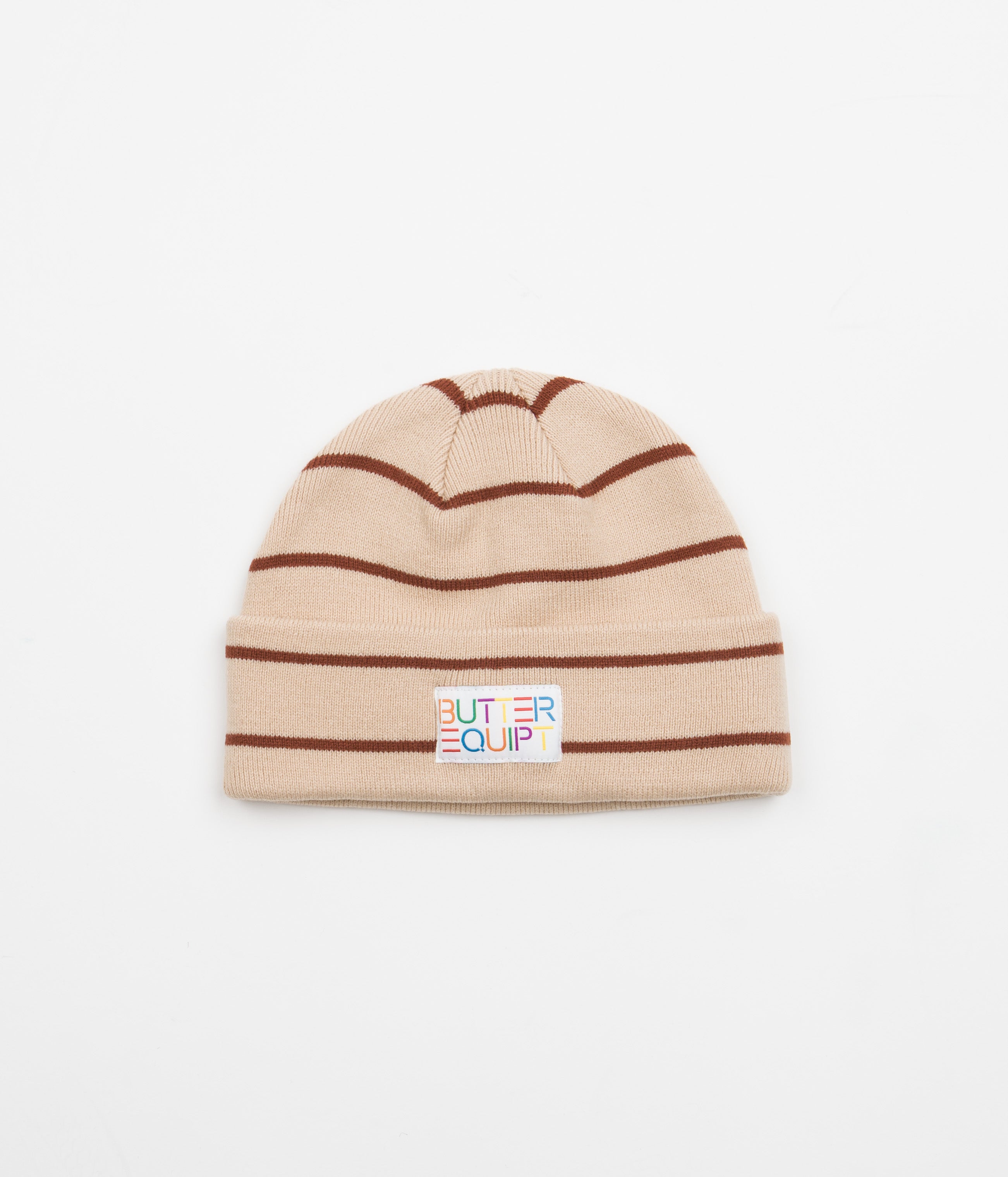 Butter Goods Equipt Beanie - Cream: A Must-Have Fashion Accessory
