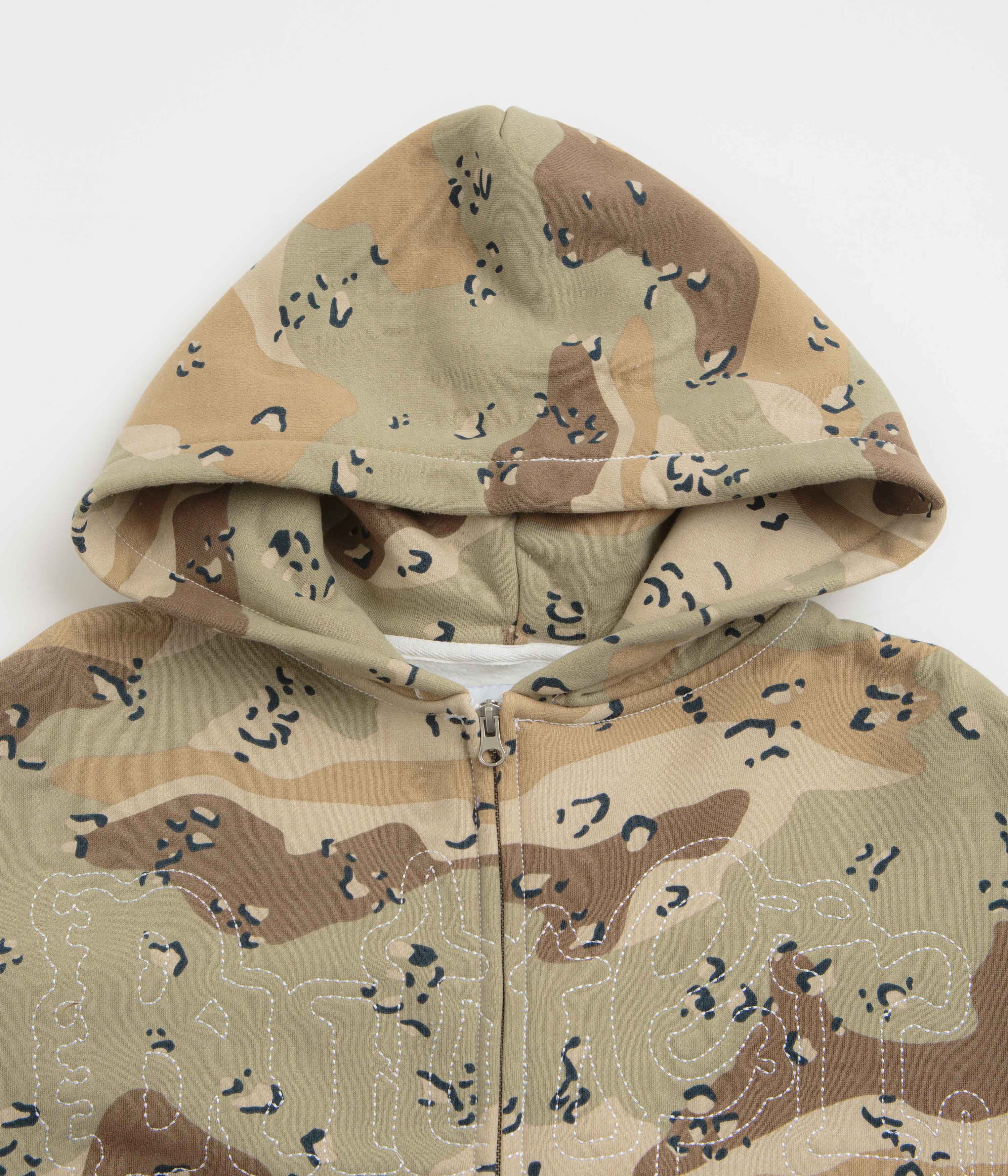 Butter Goods Desert Camo Breakdown Zip - Thru Hoodie: A Must - Have!