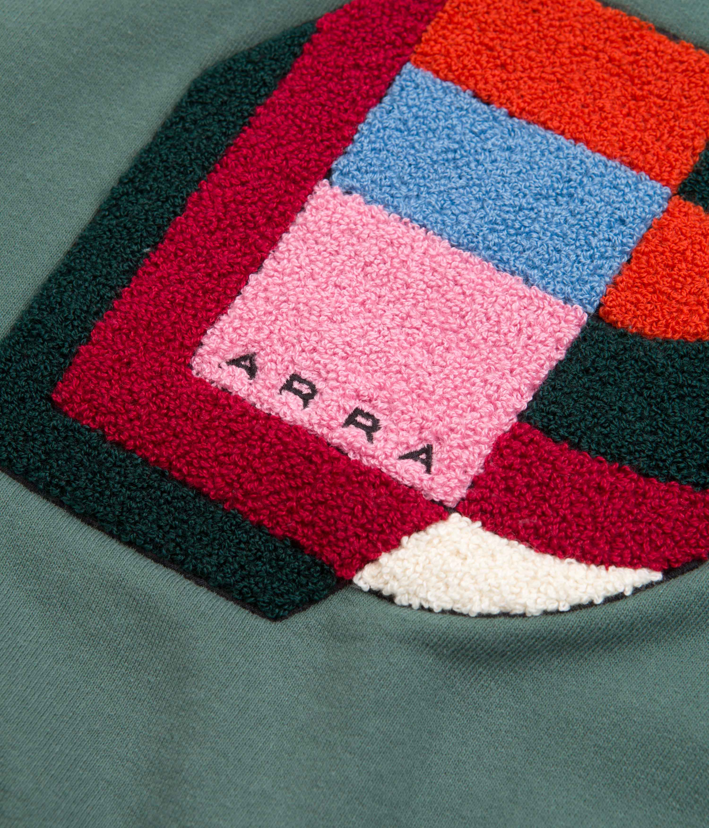 by Parra Green Building Block Logo Crewneck Sweatshirt - A Must-Have!