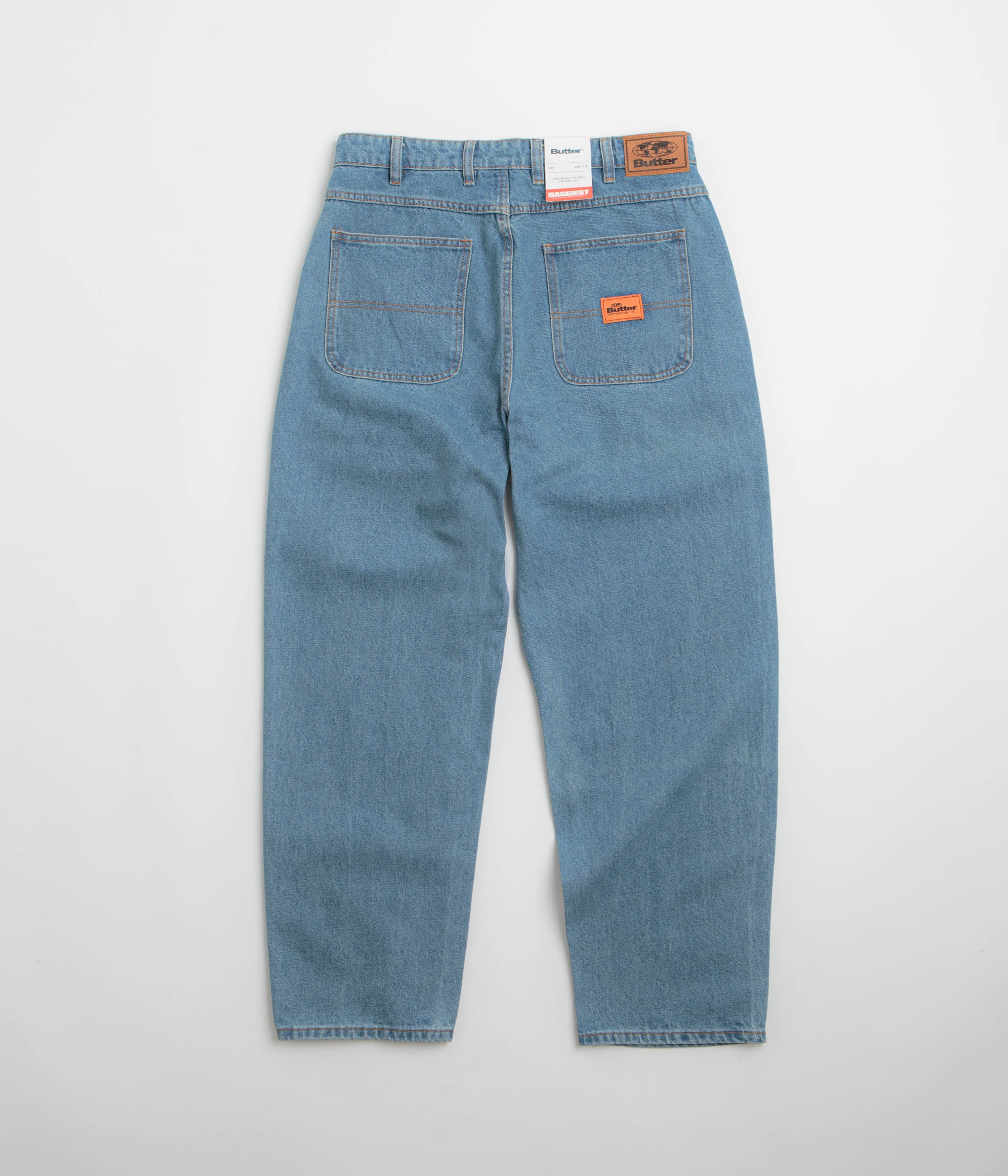 Butter Goods Santosuosso Washed Indigo Jeans - Stylish and Comfortable