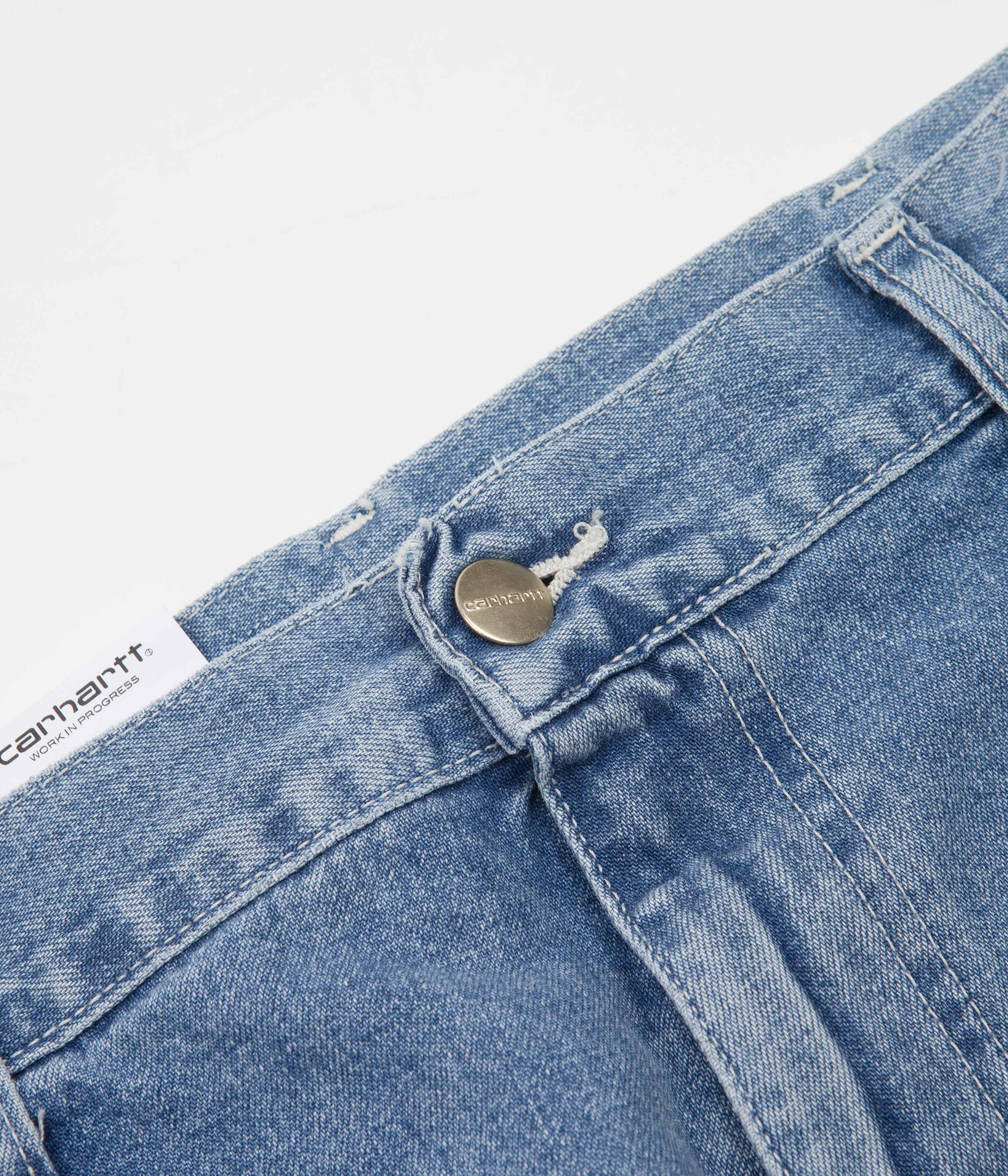 Carhartt Light Blue Wash Simple Denim Pants - A Must - Have!