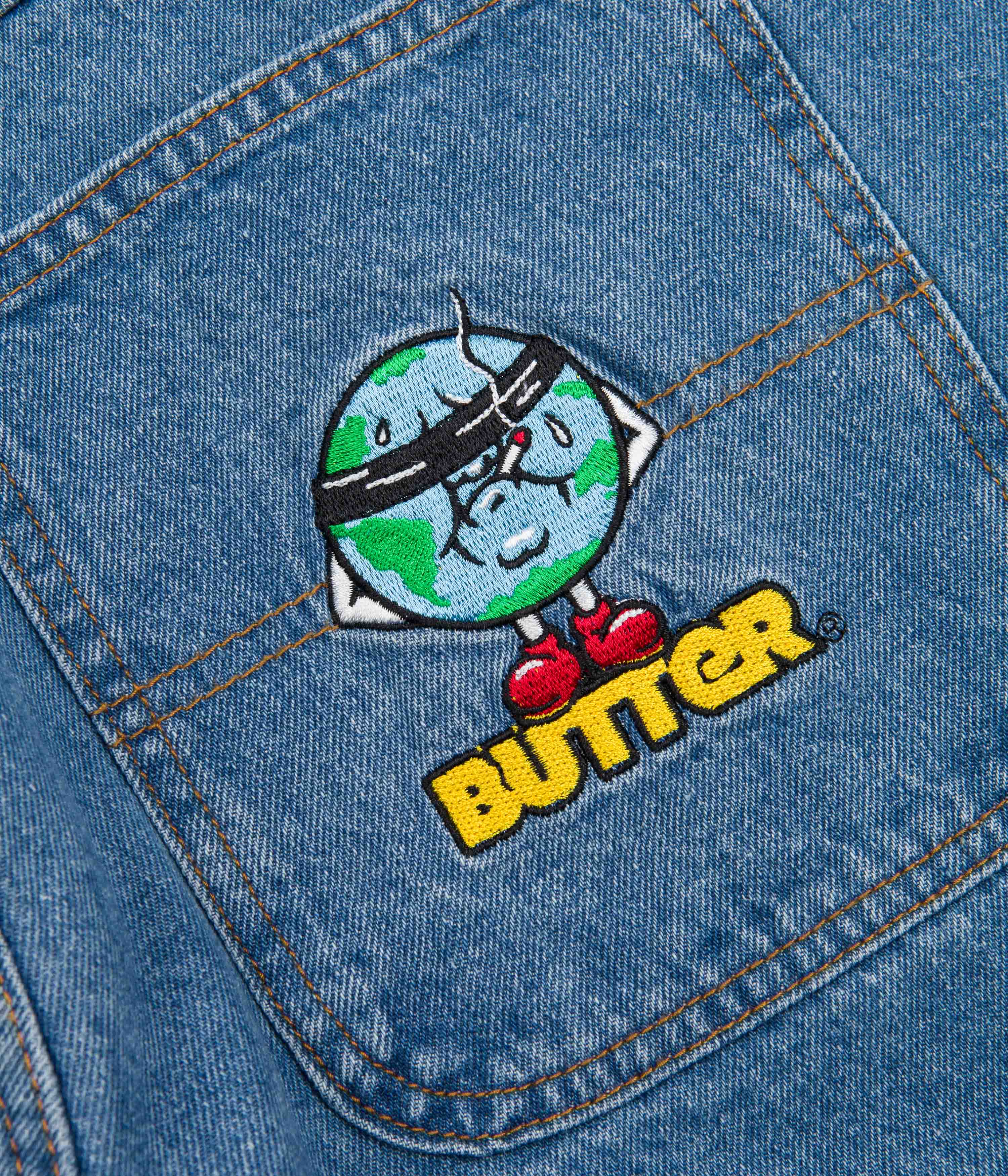 Butter Goods Washed Indigo Blindfold Jeans - A Must-Have!
