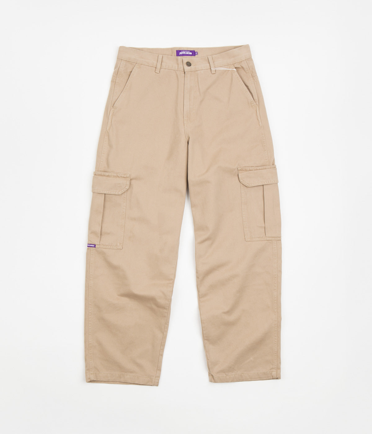 Fucking Awesome Khaki Baggy Cargo Pants - A Tribute to '90s Skate Style