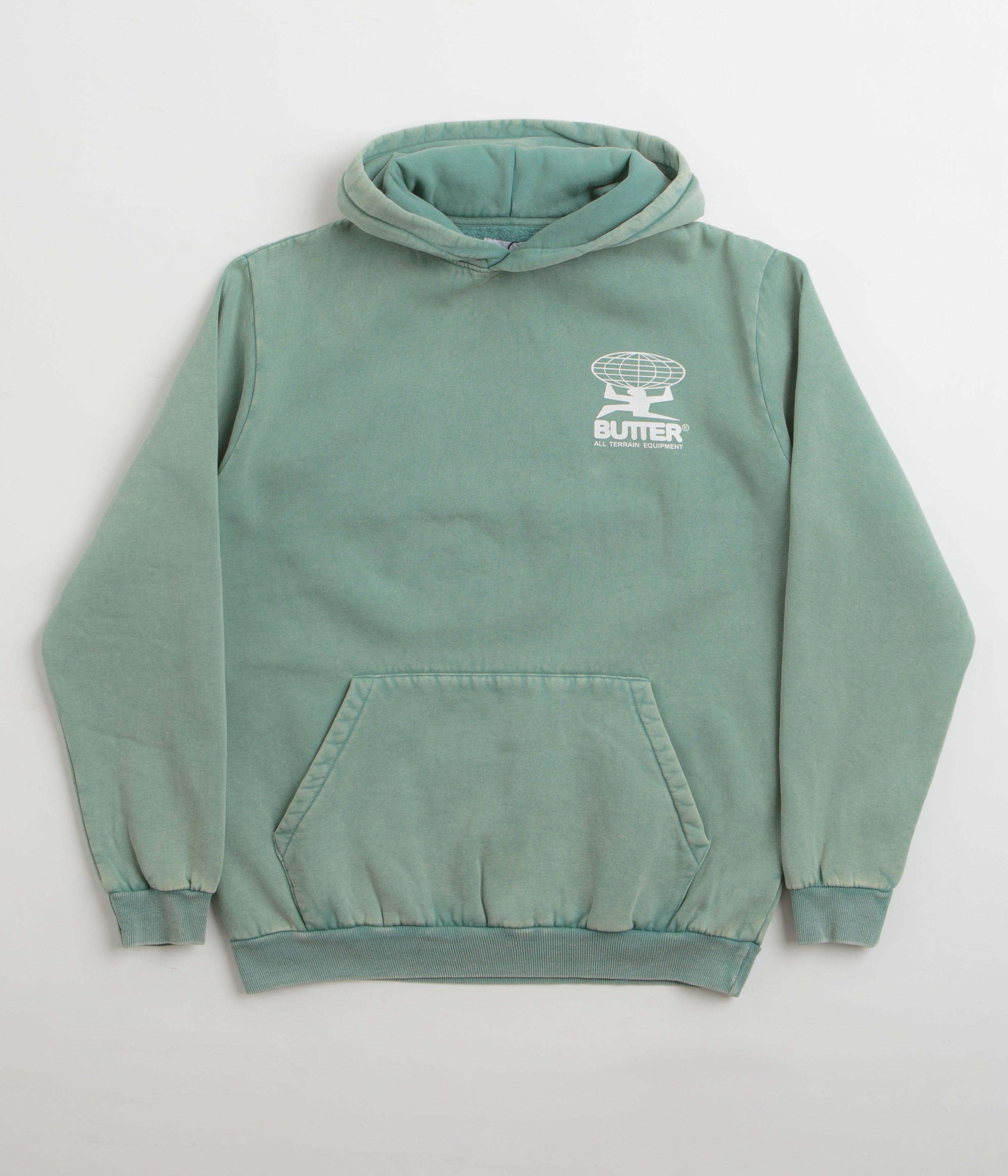 Butter Goods All Terrain Hoodie - Stunning Washed Jade